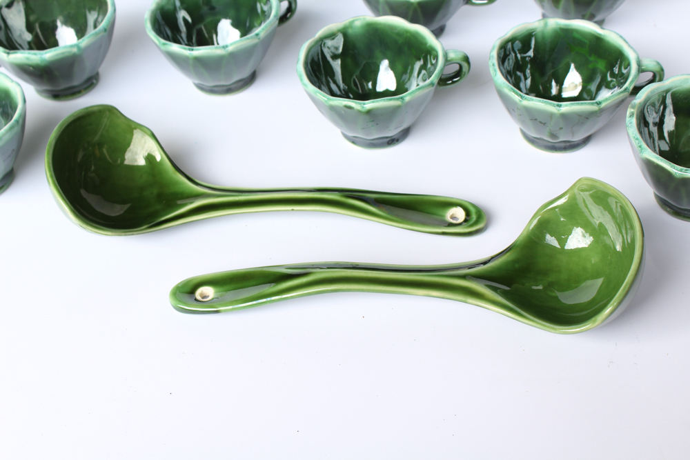 Cups and Ladles by McCoy Pottery