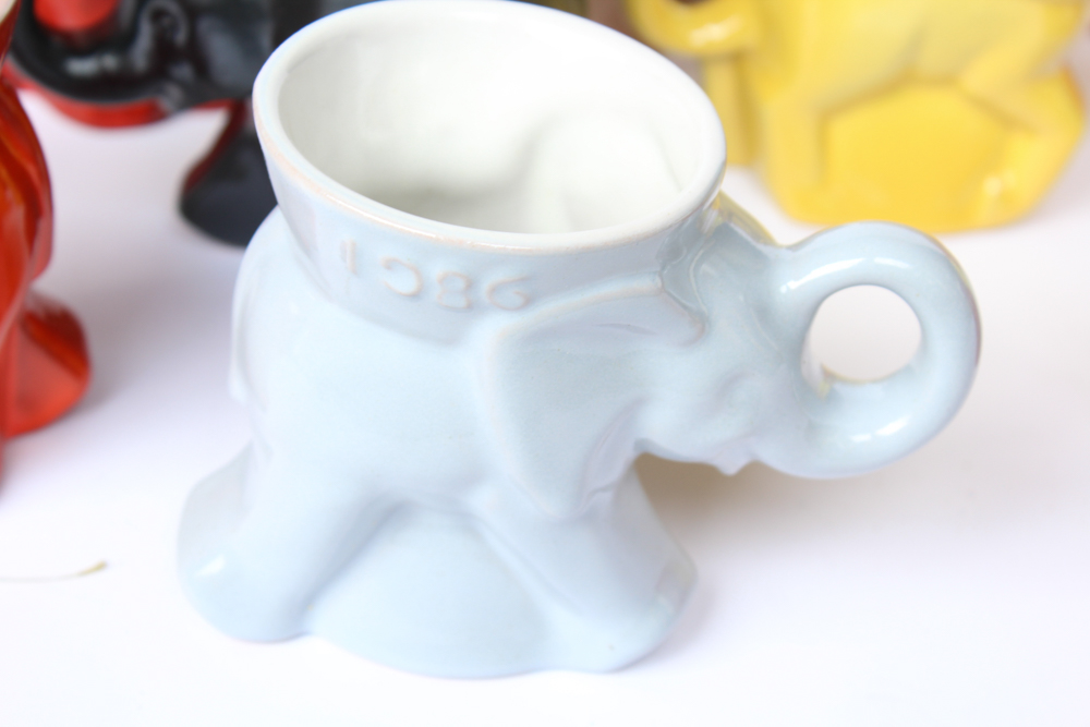 Political Mugs by Frankoma Pottery