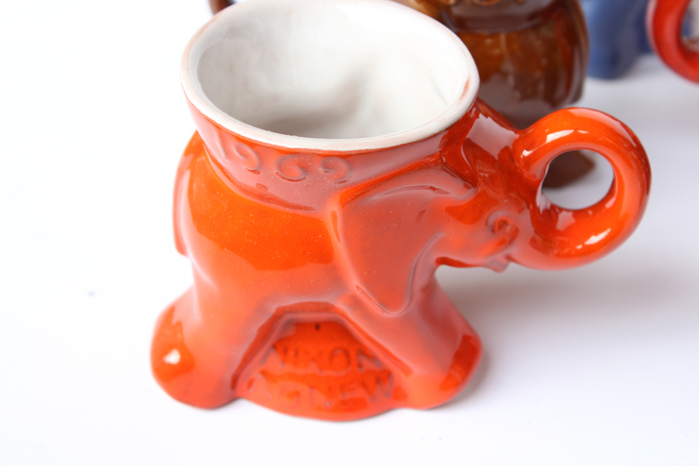 Political Mugs by Frankoma Pottery