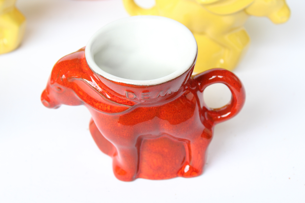 Political Mugs by Frankoma Pottery