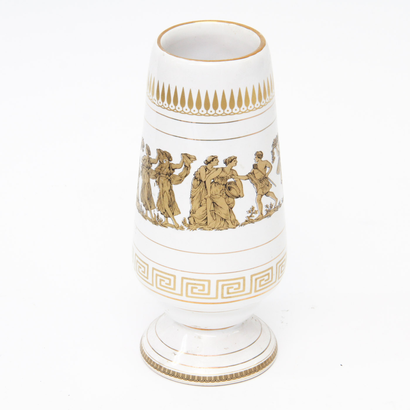 Vintage KE Greek Porcelain Vase