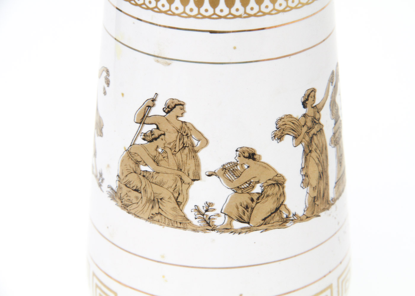 Vintage KE Greek Porcelain Vase