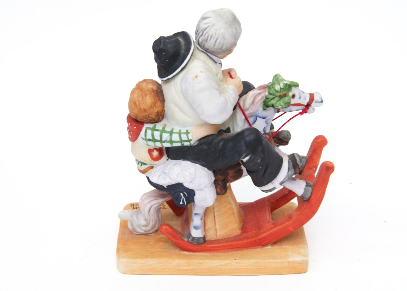 Collection of Norman Rockwell Danbury Mint Porcelain Figurines