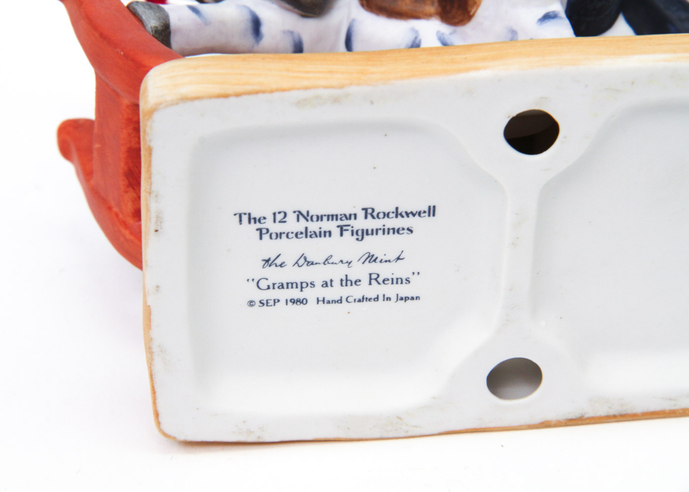 Collection of Norman Rockwell Danbury Mint Porcelain Figurines