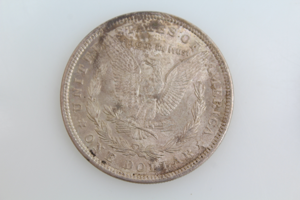 Three 1921 Morgan Silver Dollars