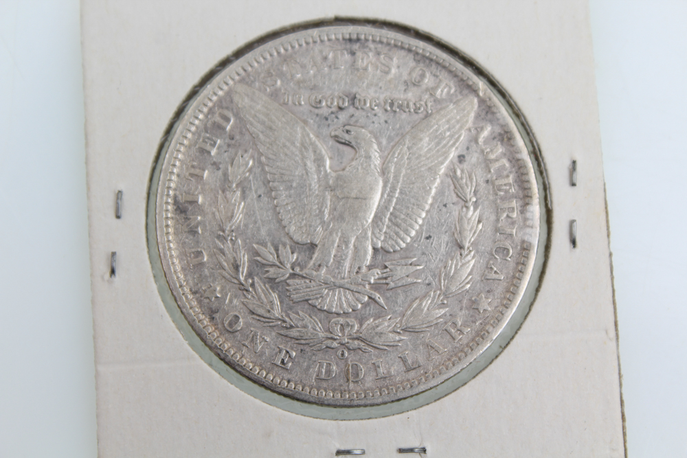 1890-O 1898 and 1921 Morgan Silver Dollars