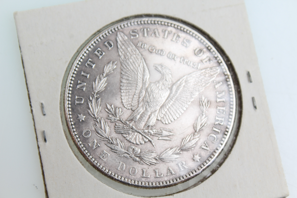 1890-O 1898 and 1921 Morgan Silver Dollars