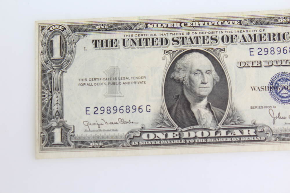 Series 1935 D Silver Certificate