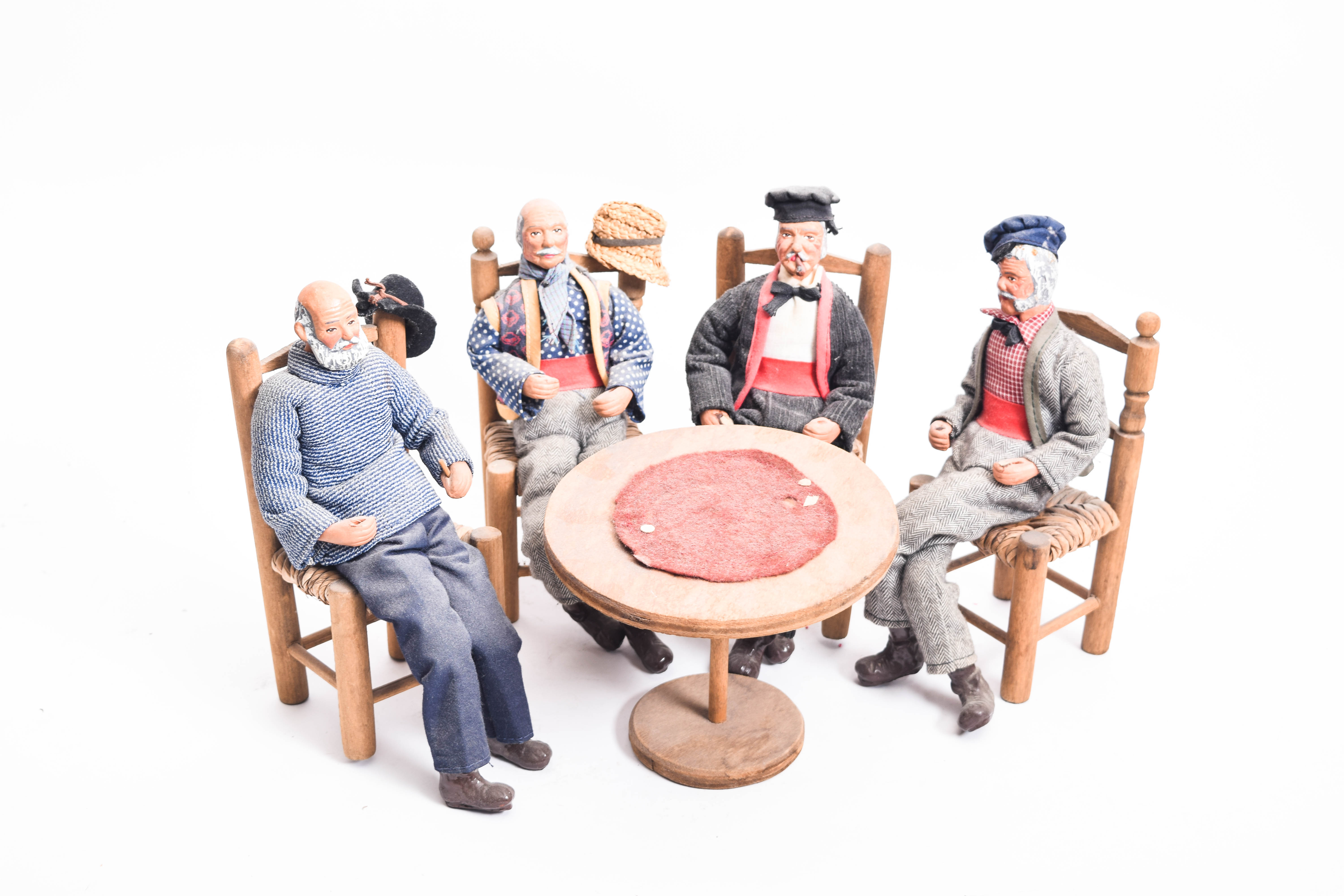 Assortment of Vintage French Countryside Dolls