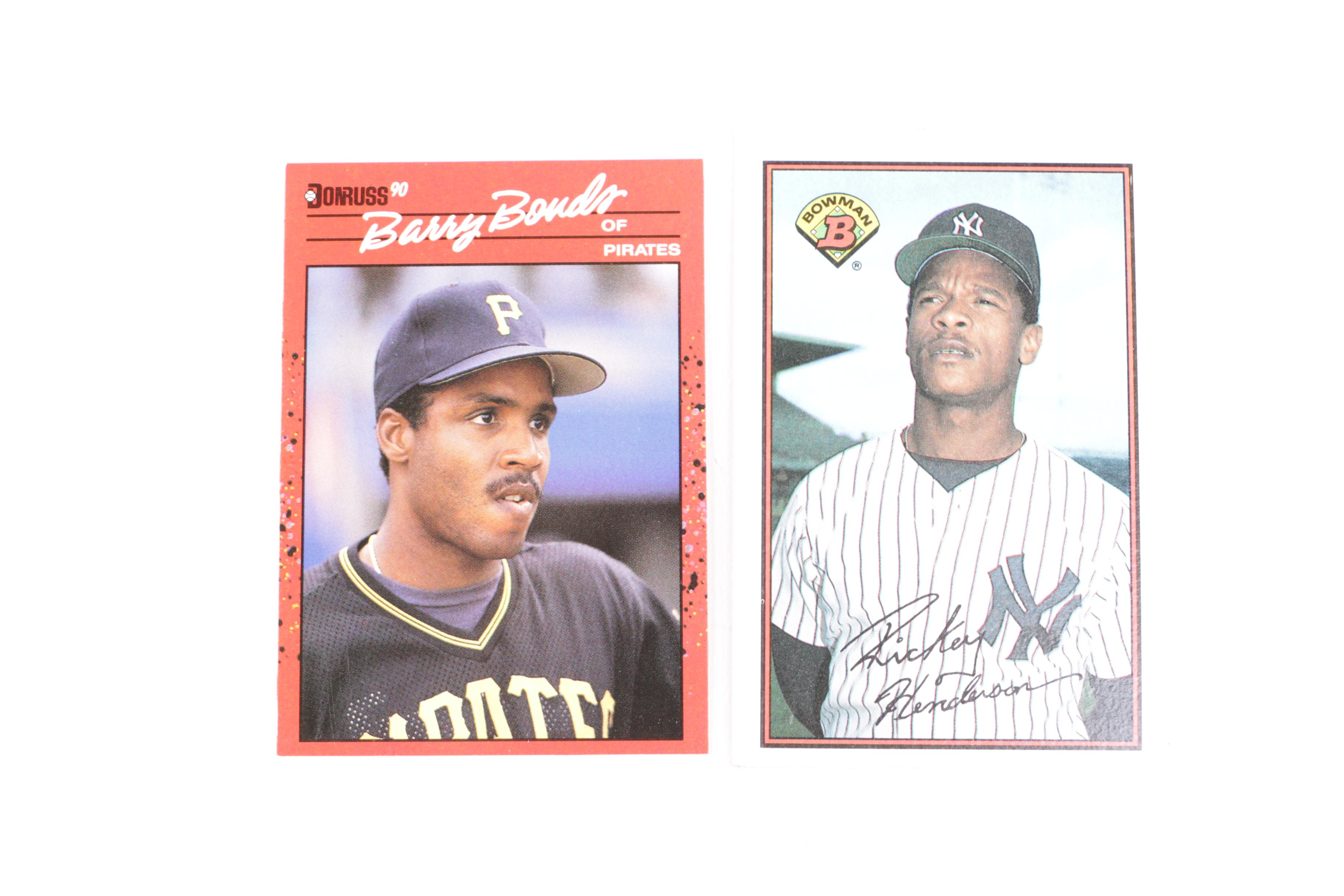 1980s and 1990s Baseball Cards