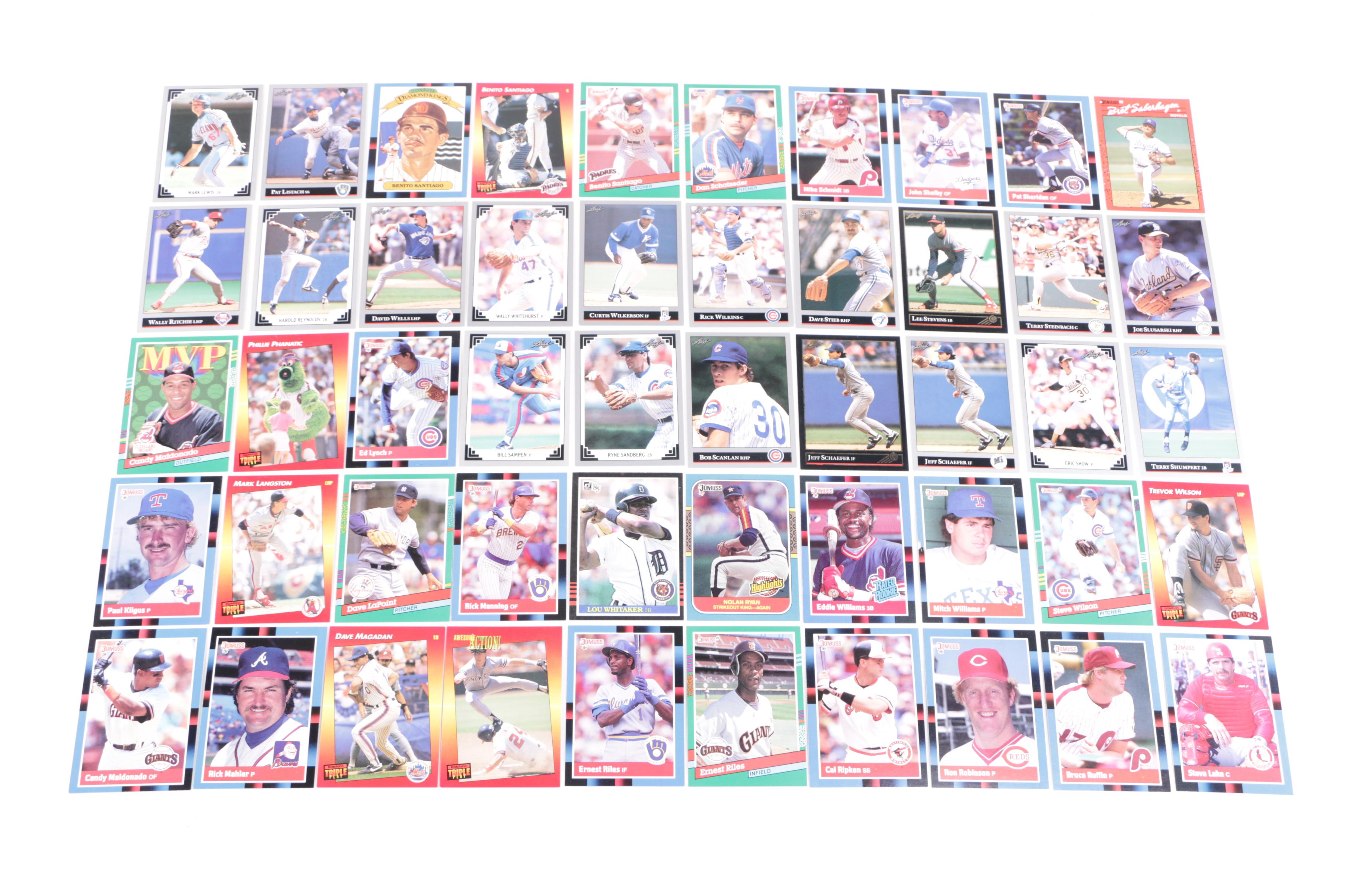 1980s and 1990s Baseball Cards