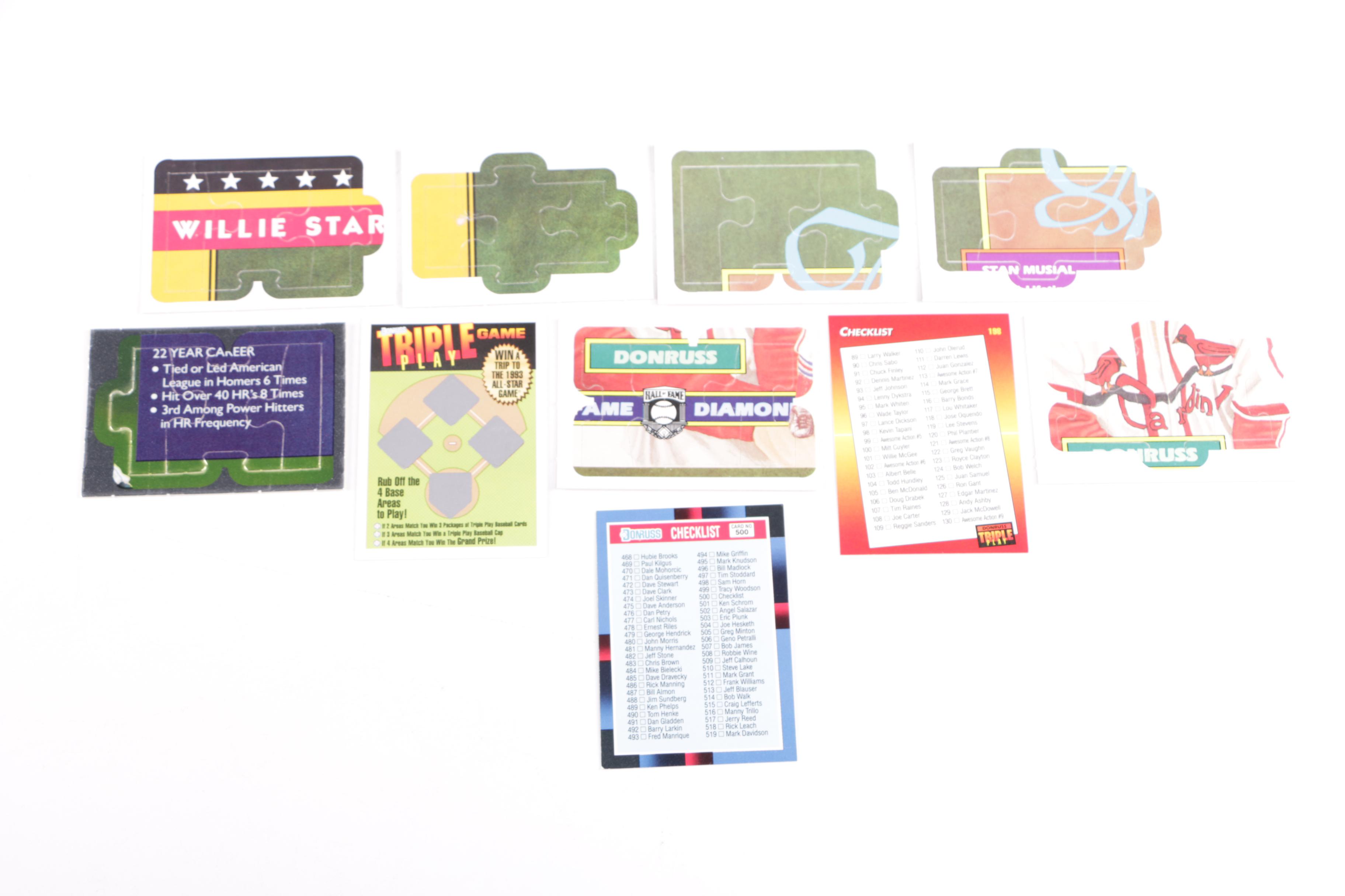 1980s and 1990s Baseball Cards