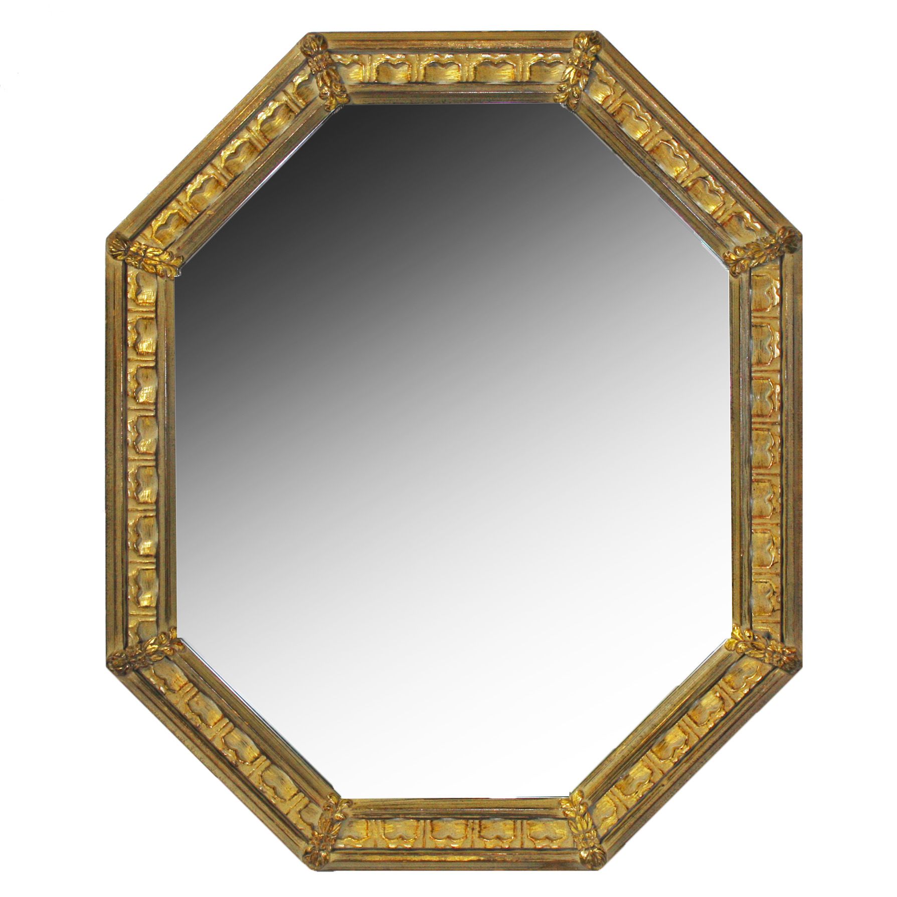Vintage Turner Ornately Framed Wall Mirror