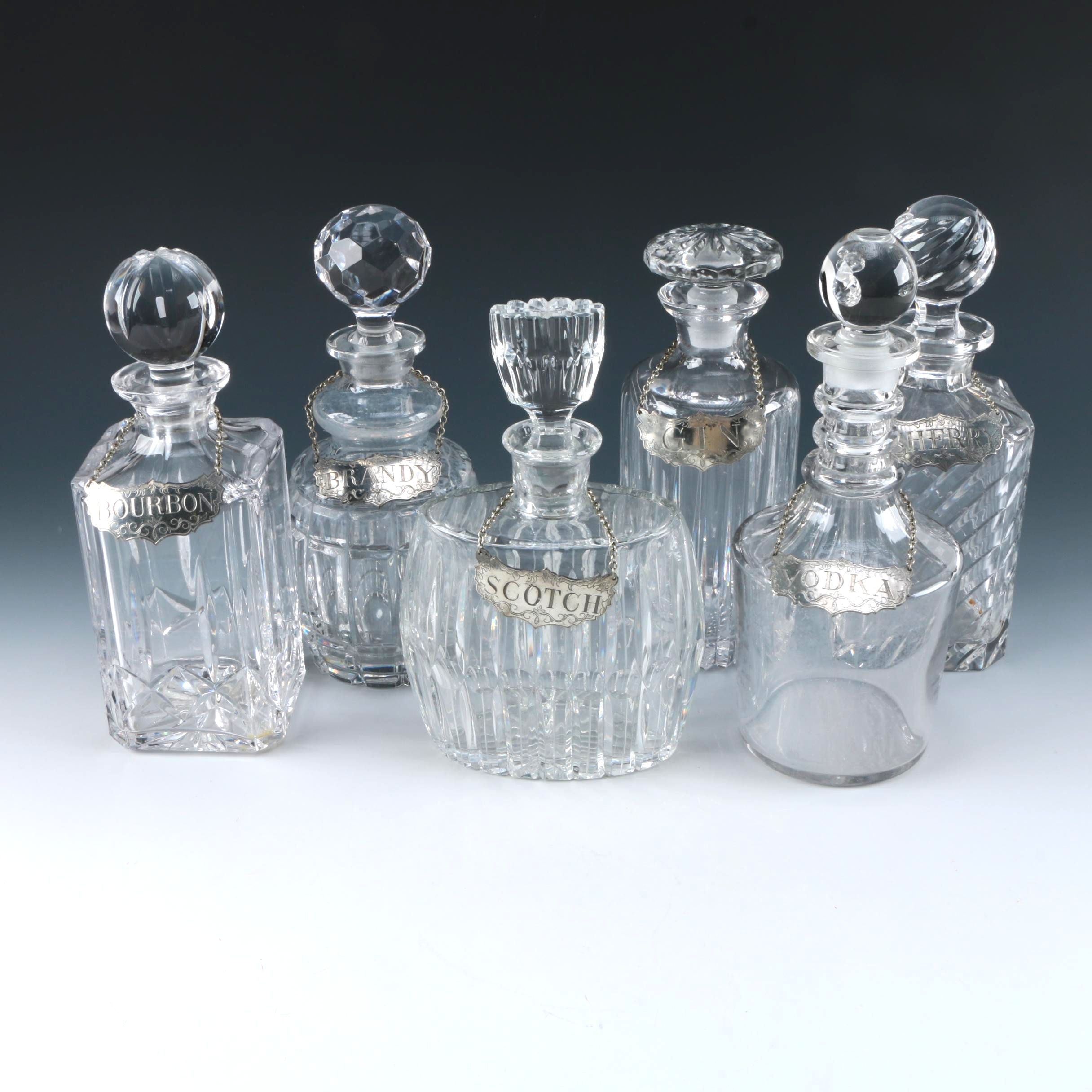 Crystal Liquor Decanters