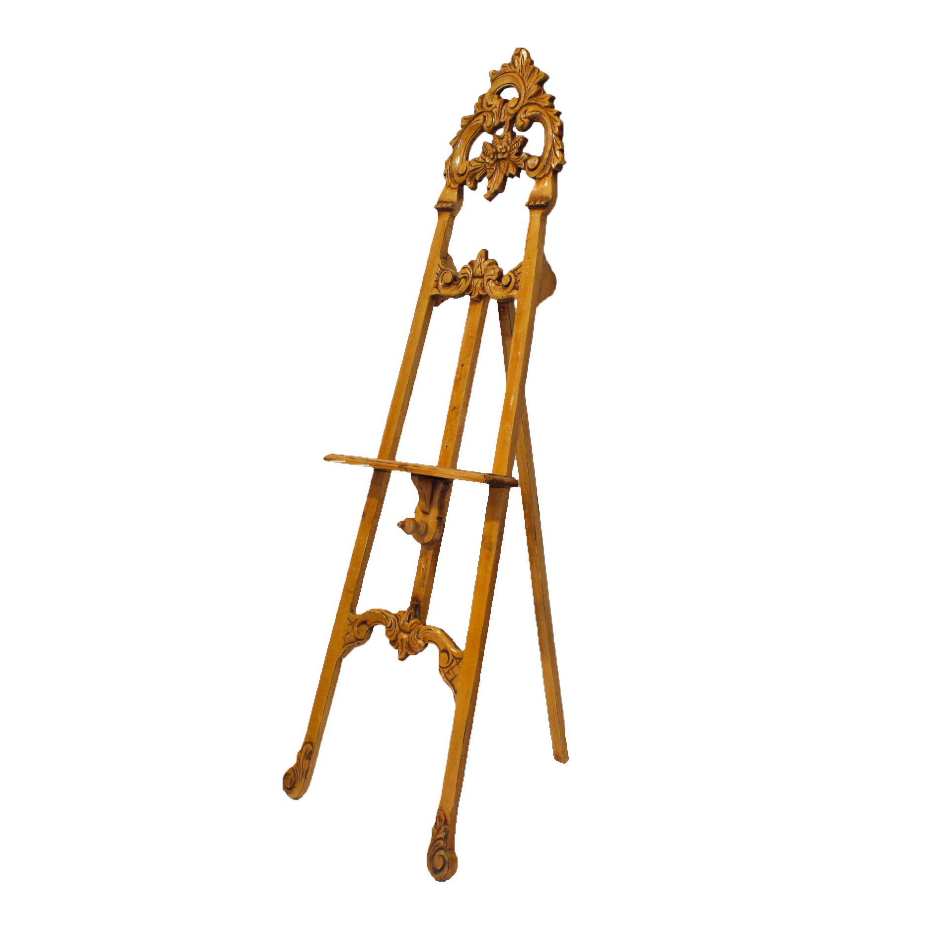 Carved Wooden Easel