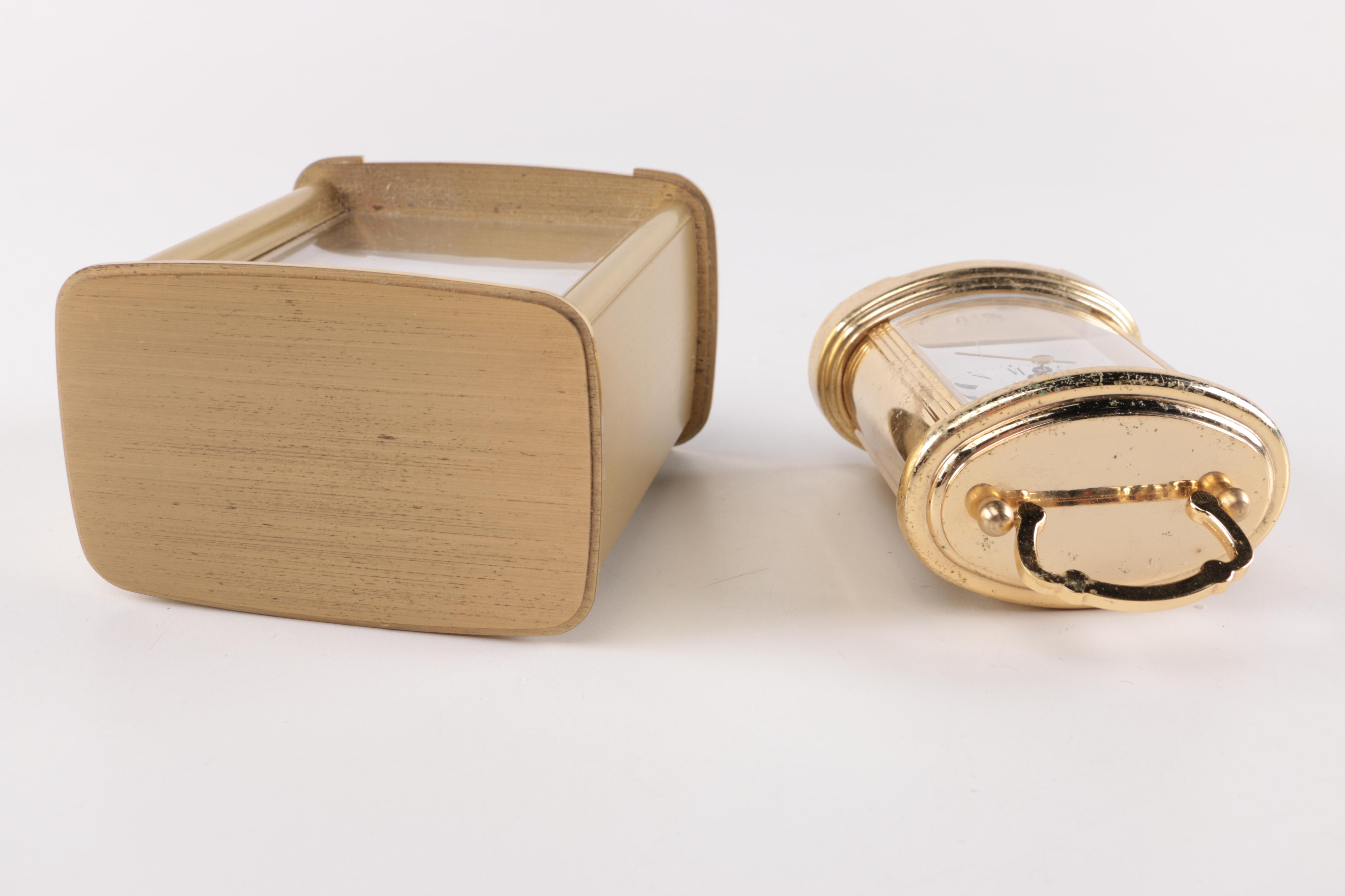 Tiffany and Howard Miller Desk Clocks