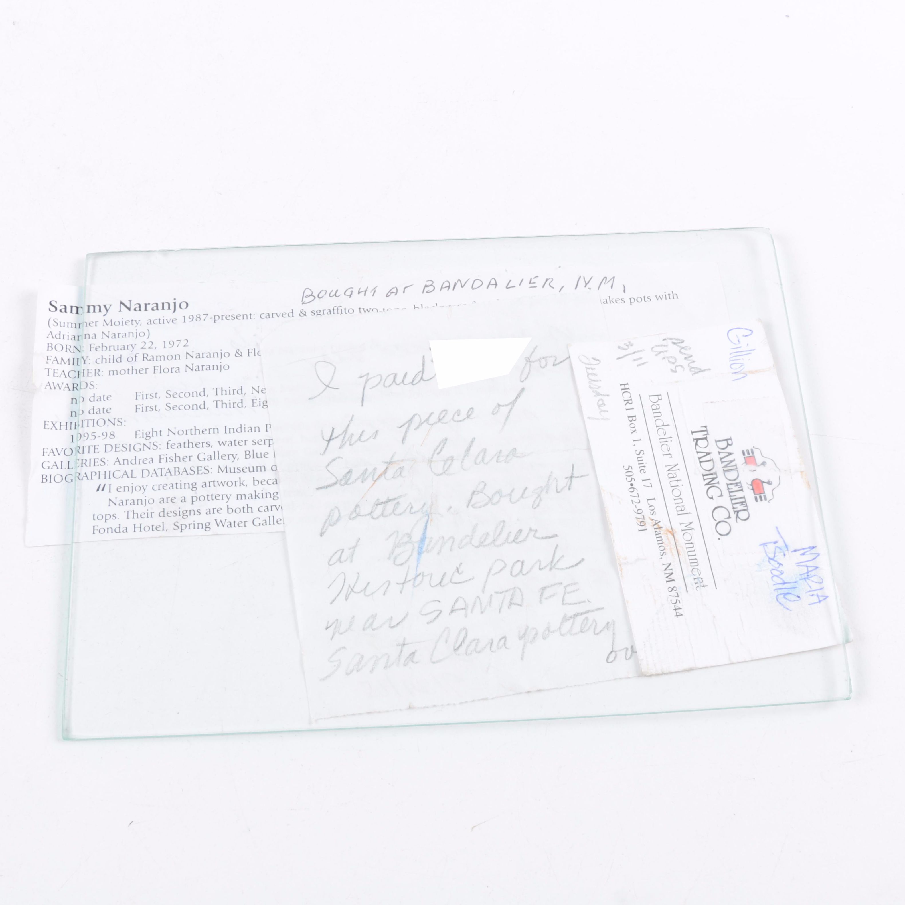 Sammy Naranjo Santa Clara Pueblo Pottery Jar