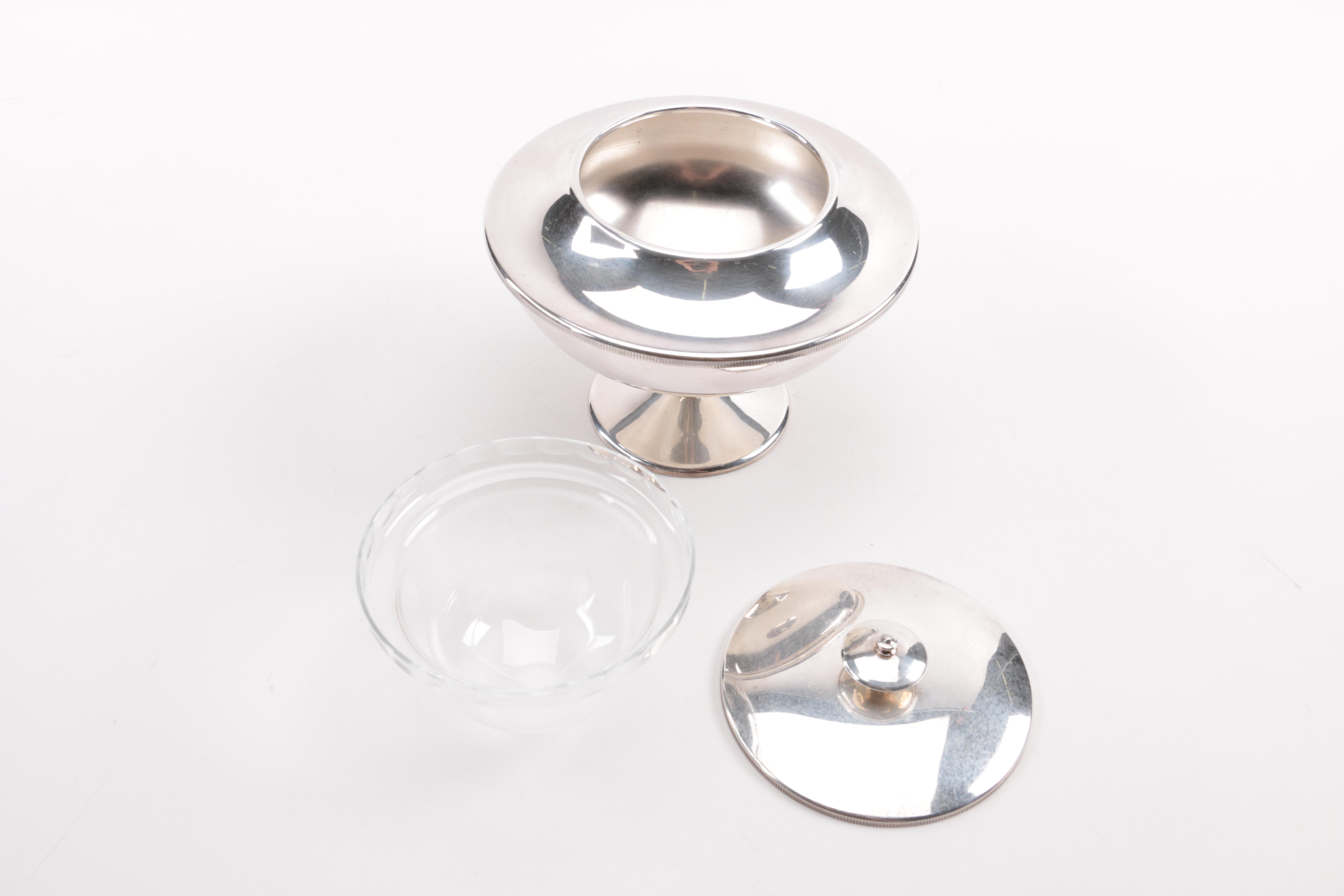 Italian Plated Silver Compote