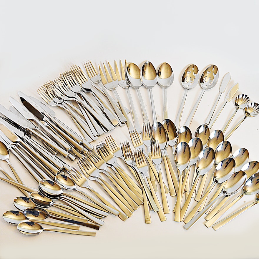 Set of J.A. Henckels Stainless Flatware