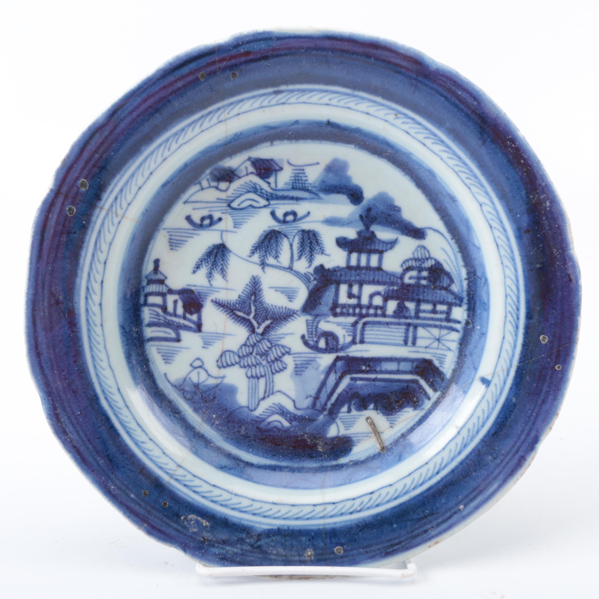 Antique Canton Chinese Export Bowls