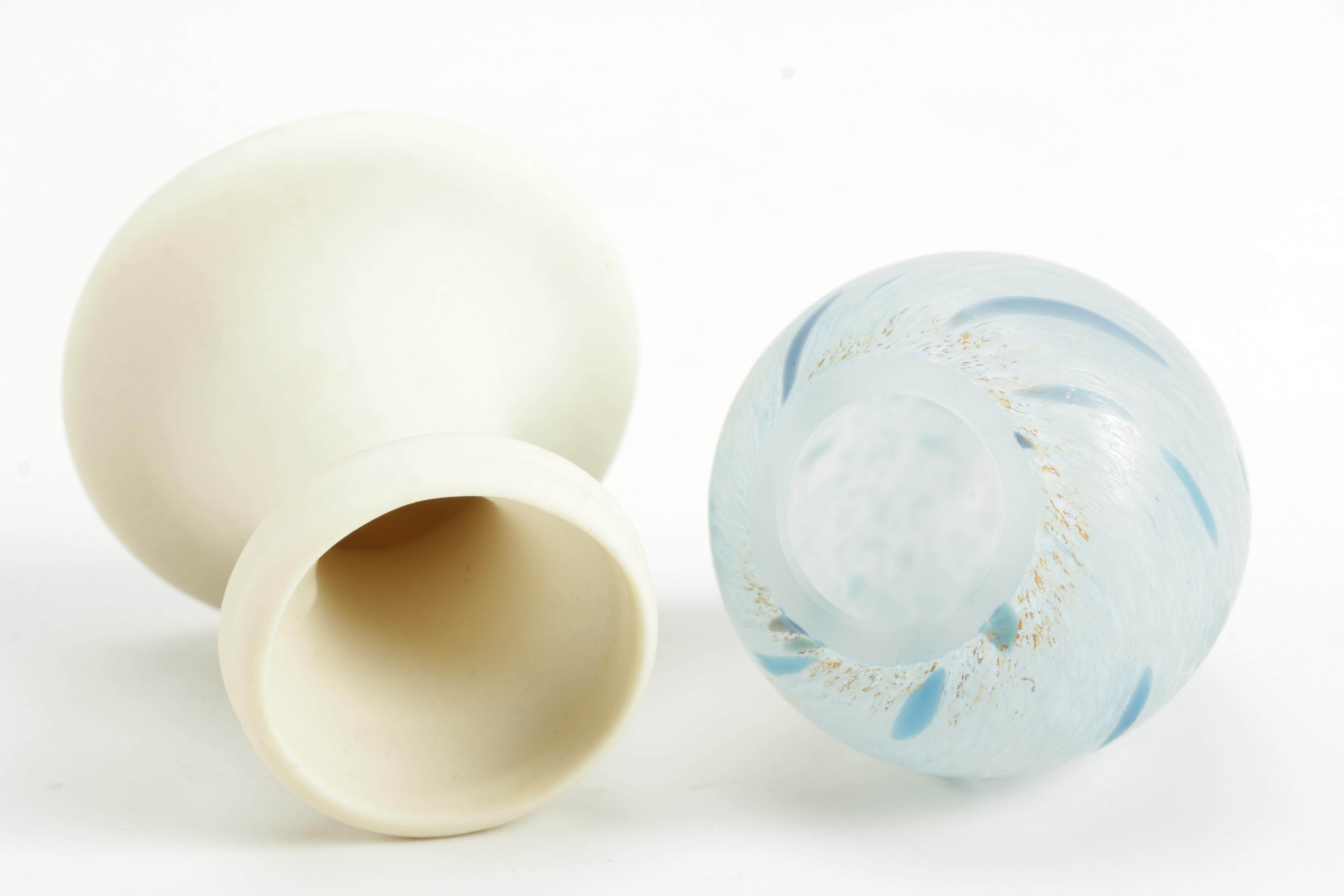 Decorative Eggs Including Crystal and Glass