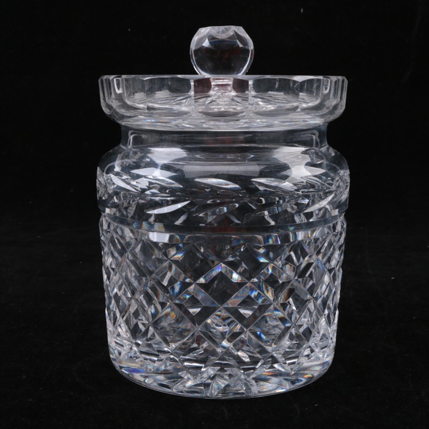 Waterford Crystal "Glandore" Biscuit Barrel
