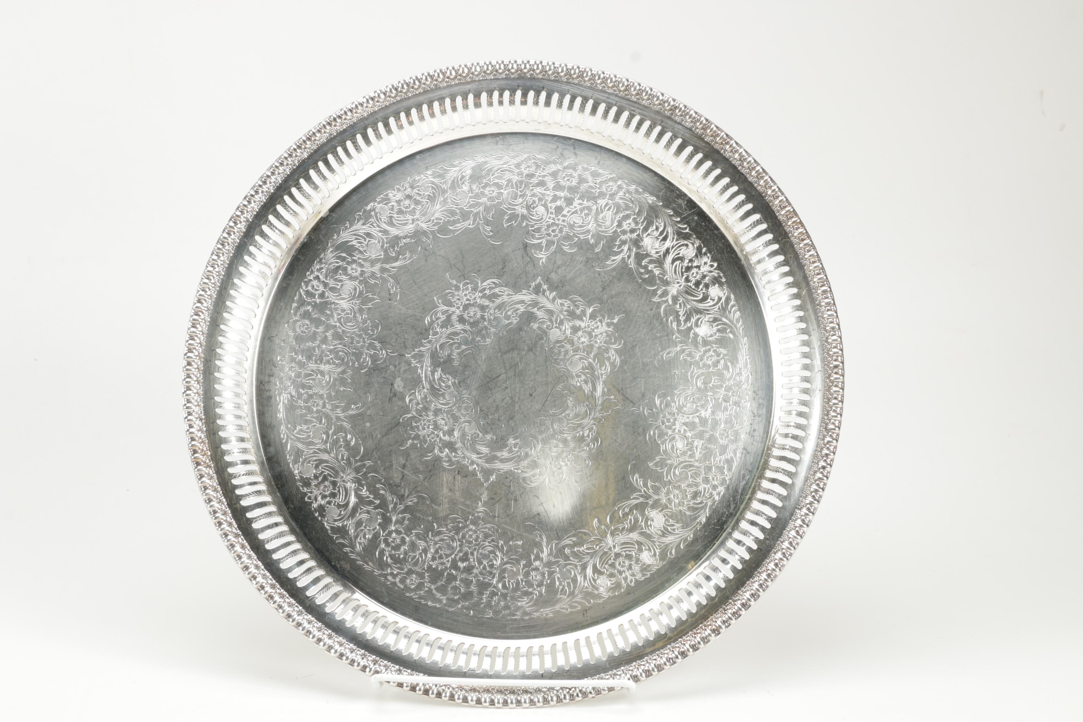 Plated Silver Serveware Featuring Webster-Wilcox