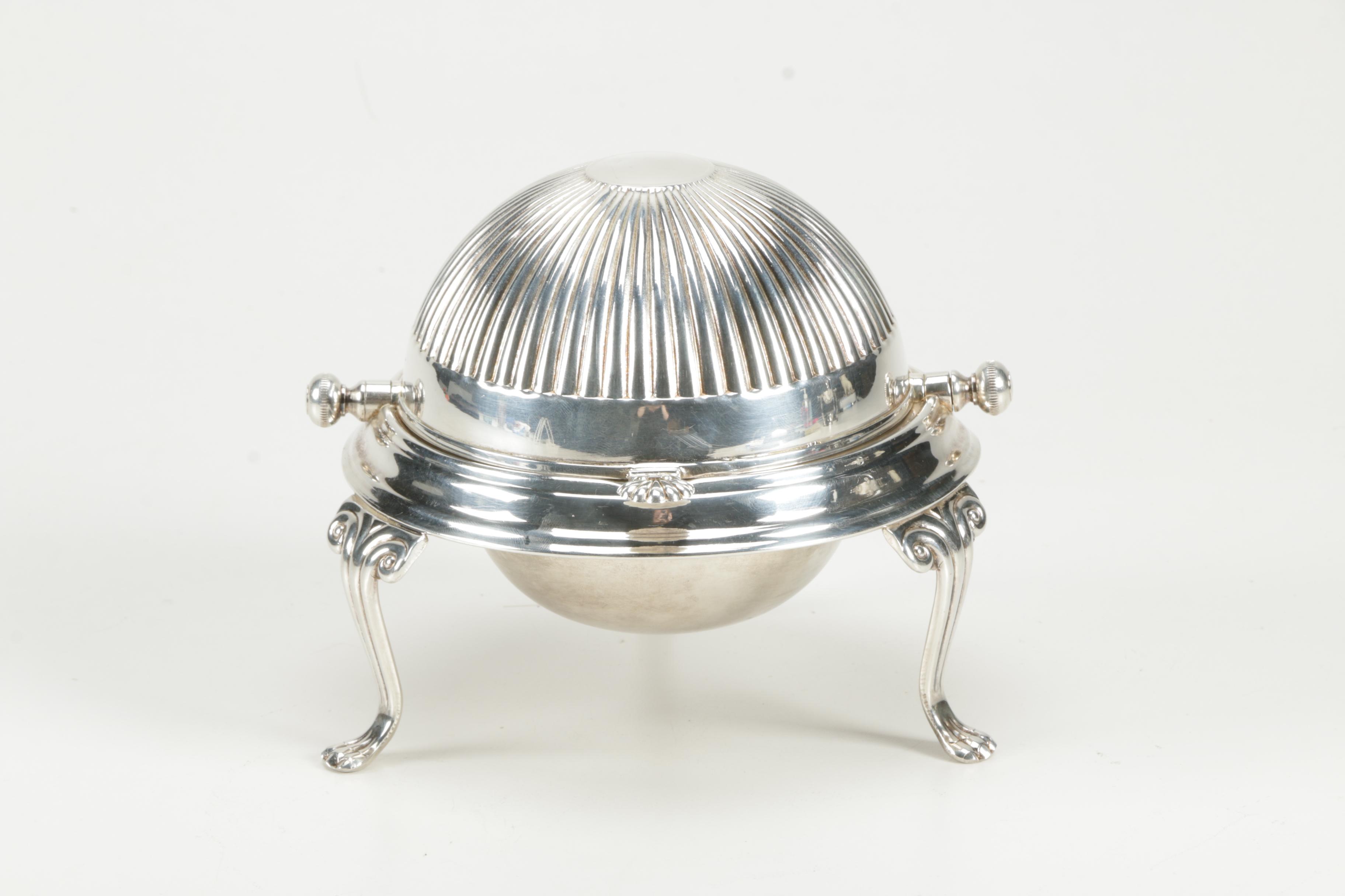 Plated Silver Serveware Featuring Webster-Wilcox