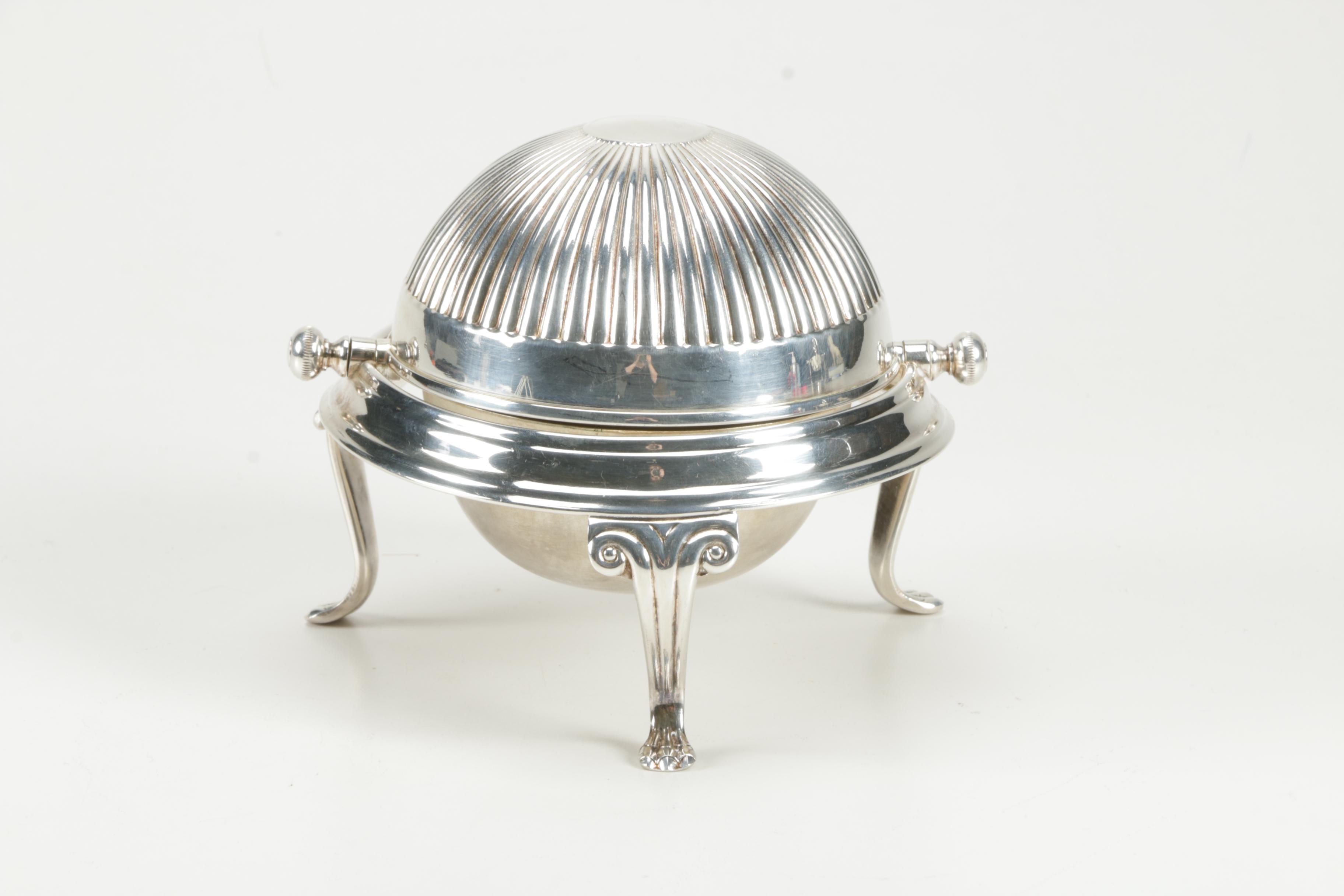 Plated Silver Serveware Featuring Webster-Wilcox