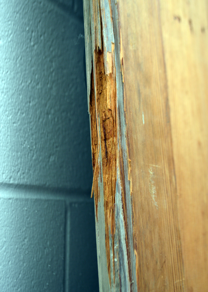 Pair of Antique Painted French Pocket Doors