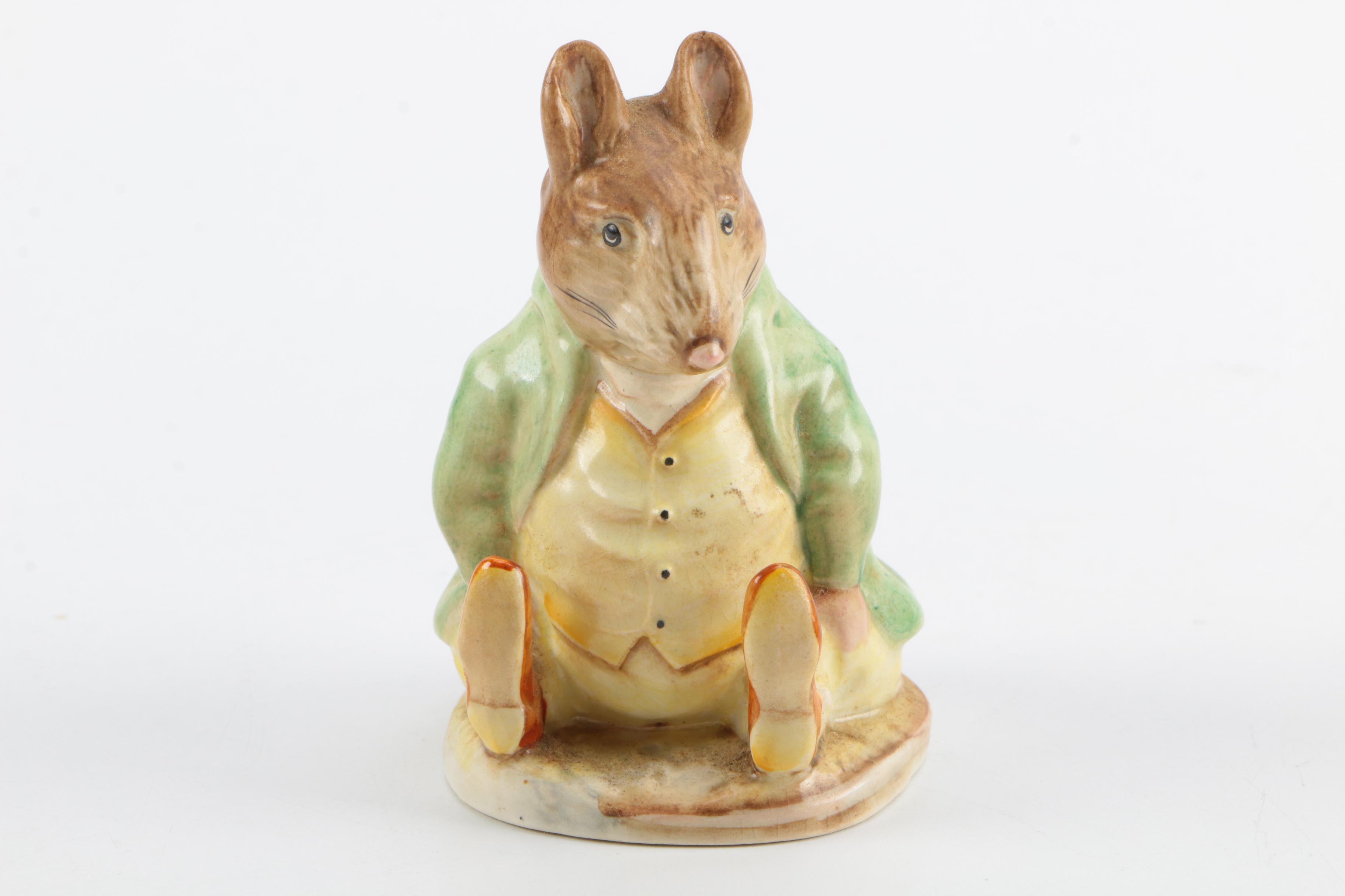 Beatrix Potter Mouse Figurines