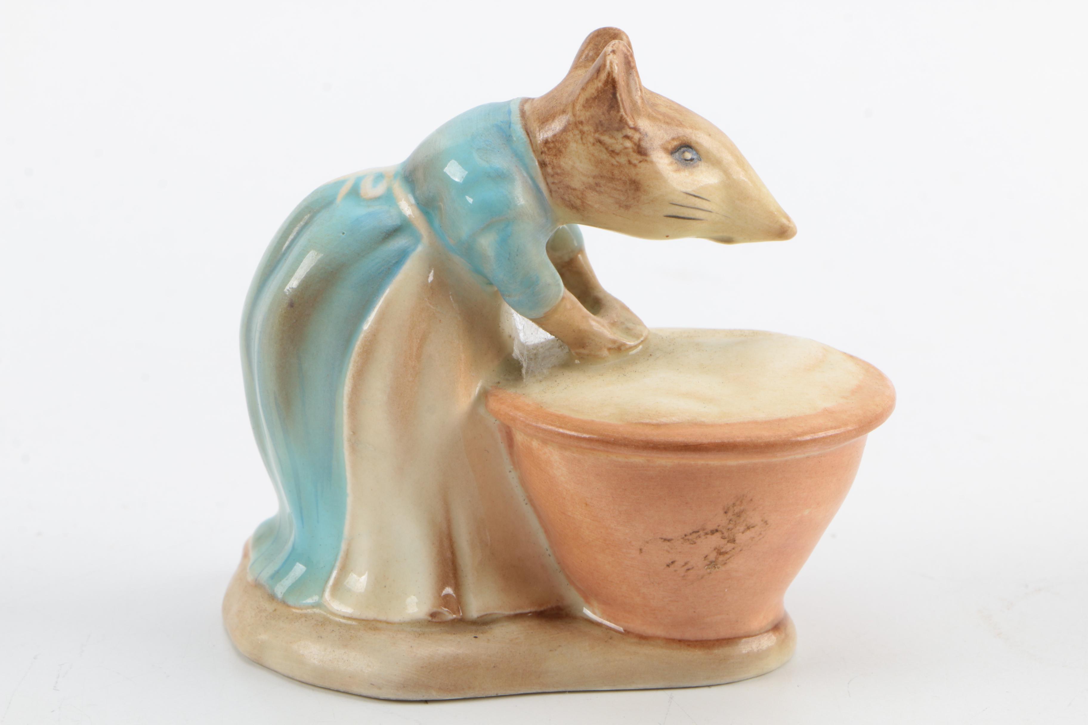 Beatrix Potter Mouse Figurines
