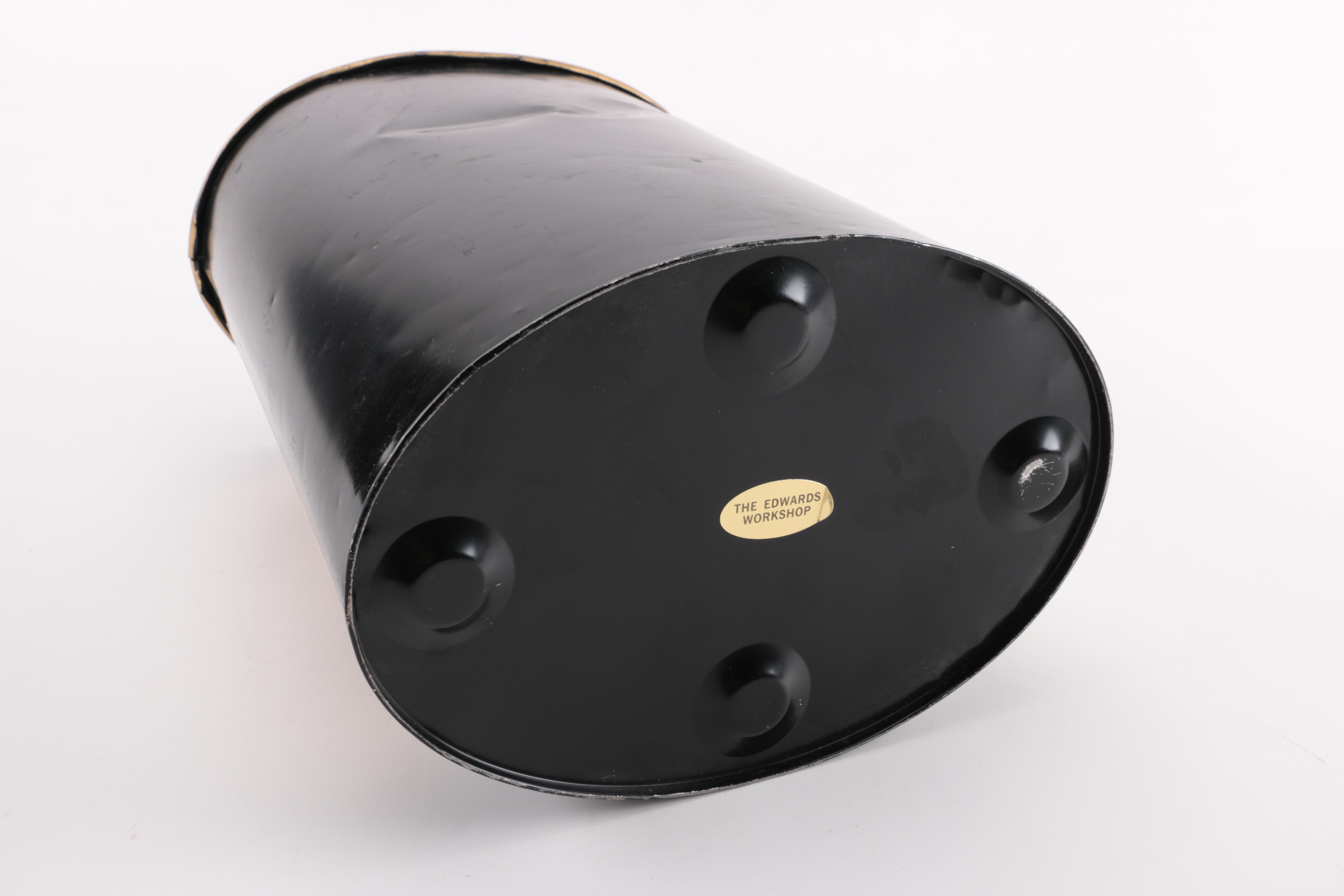 Decorative Metal Waste Can