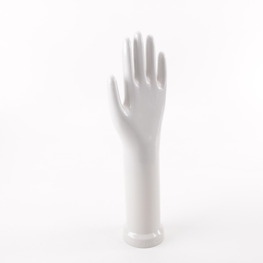 Hall Ceramic Glove Mold