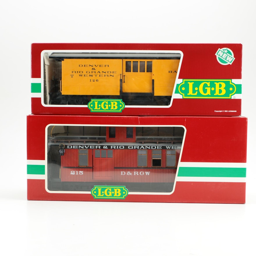 LGB G-Scale Train Cars