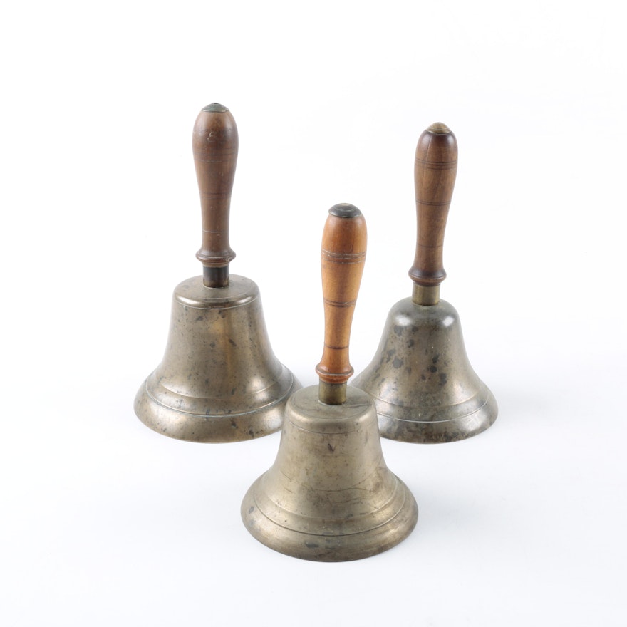 Middle C, C♯ and E Musical Handbells