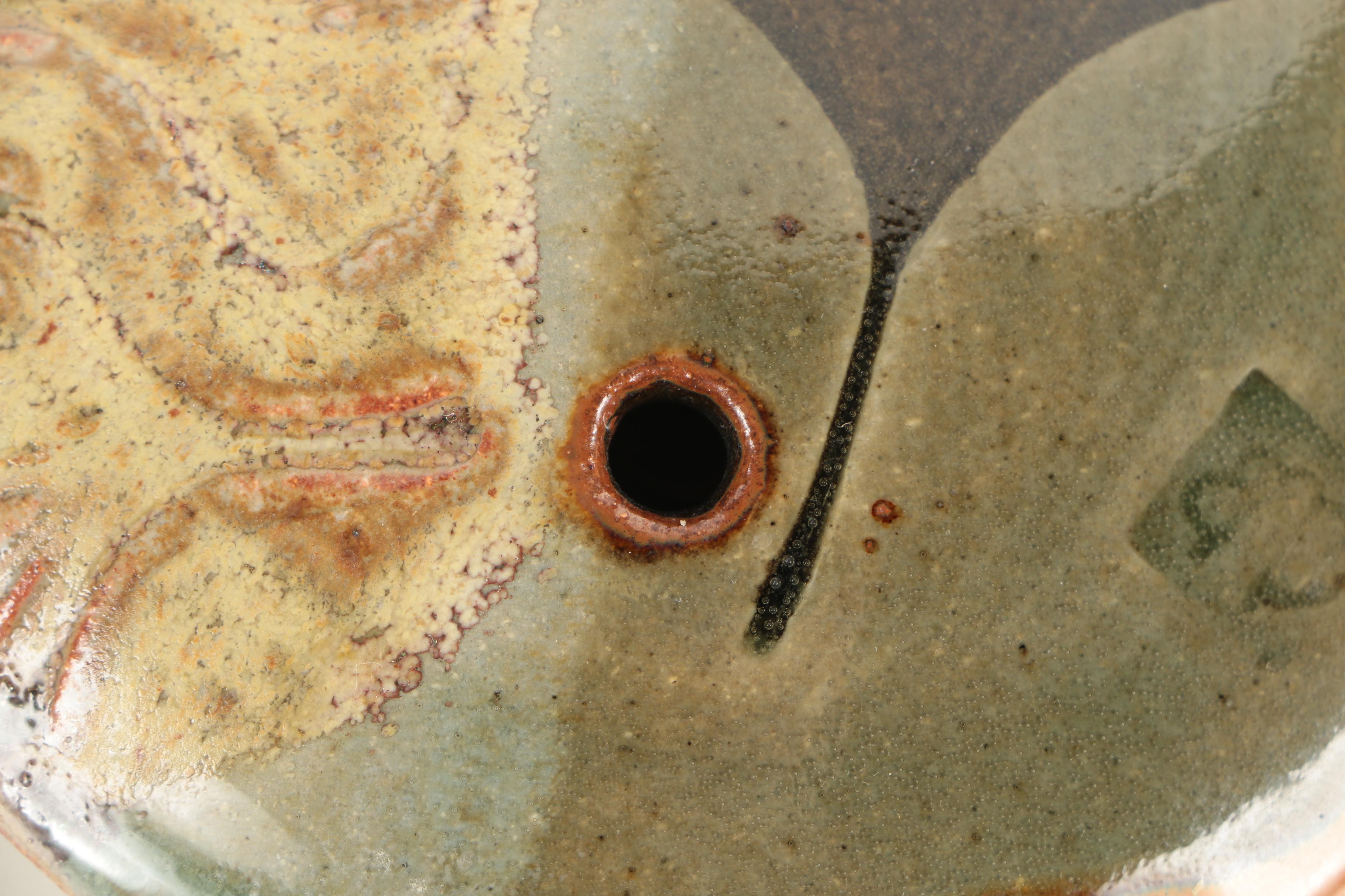 Hand Thrown Stoneware Jar and Covered Plate