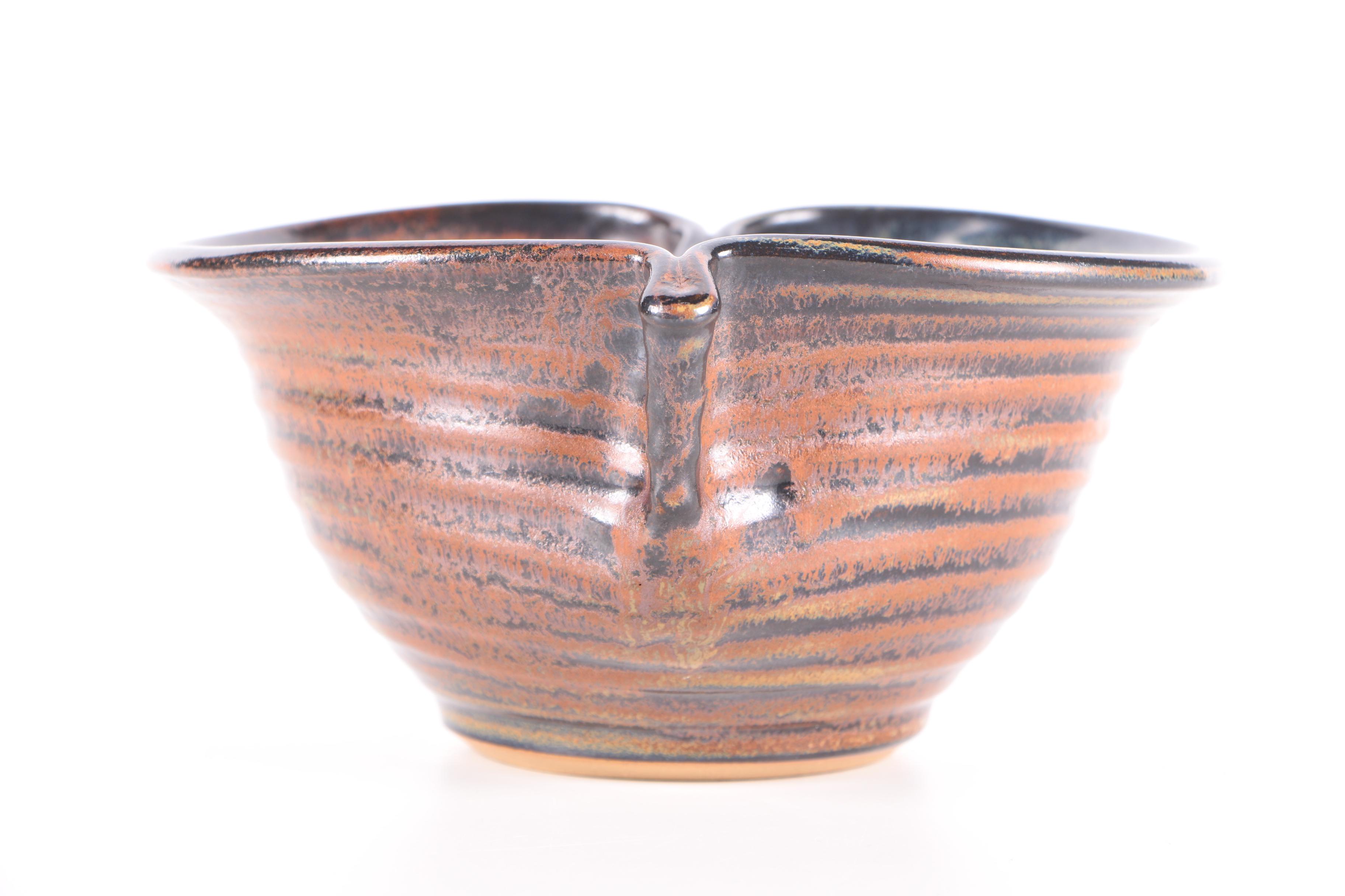 Hand Thrown Stoneware Jars and Bowl