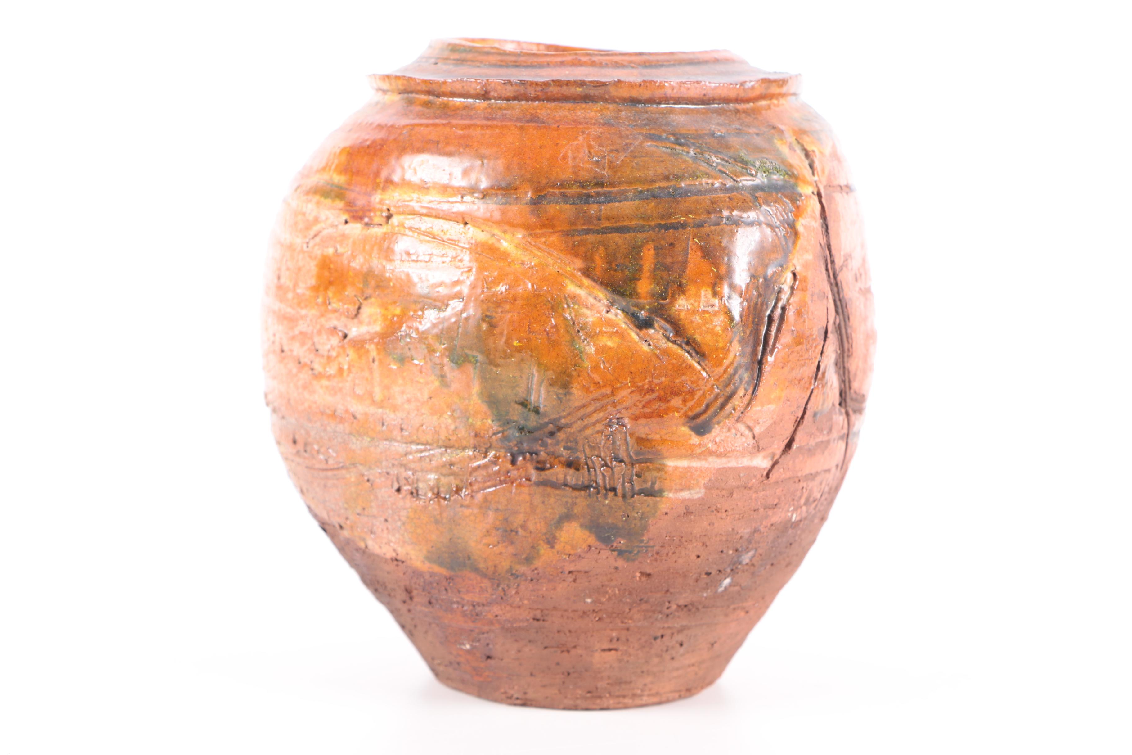 Hand Thrown Stoneware Jars and Bowl