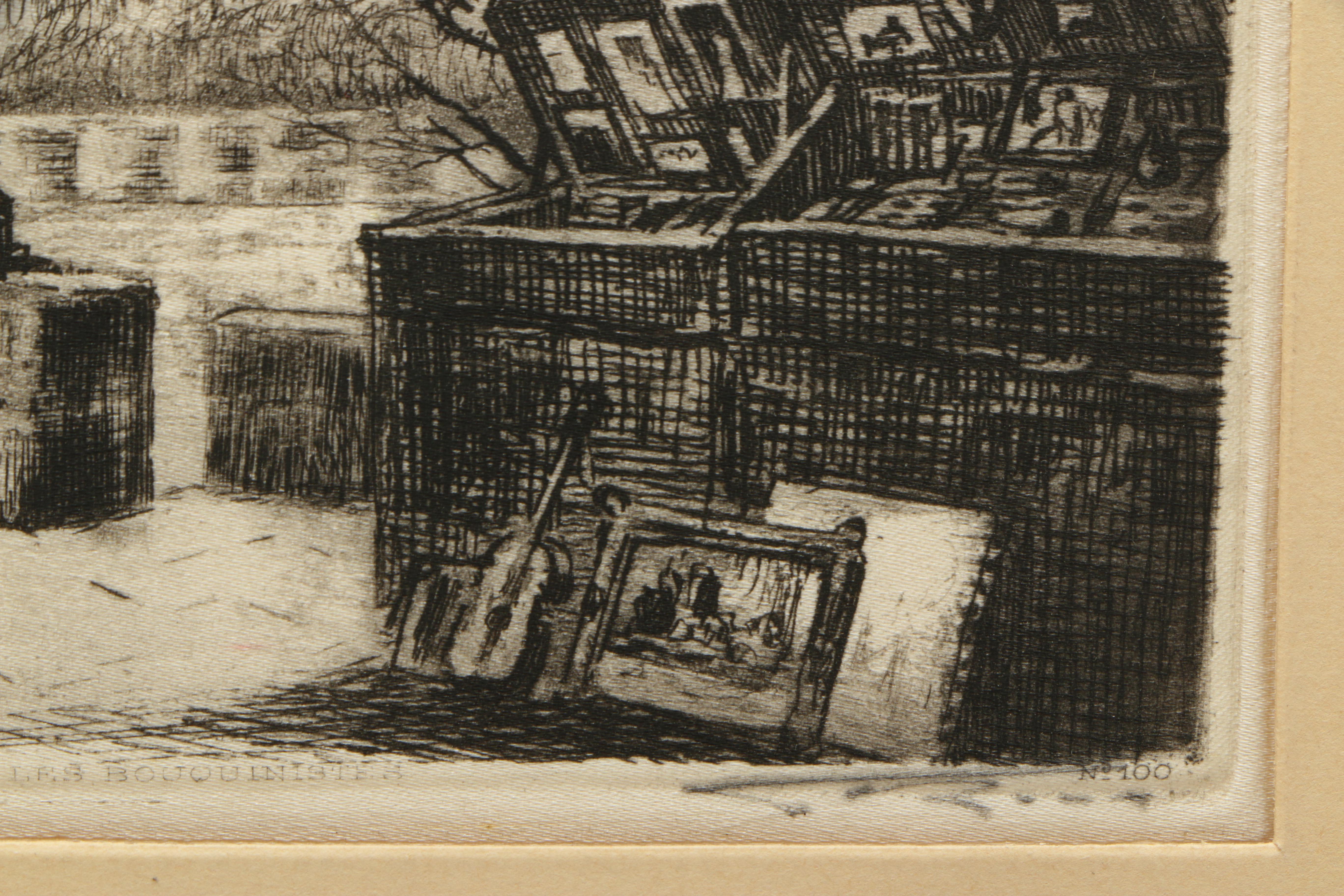 Collection of Etchings on Silk