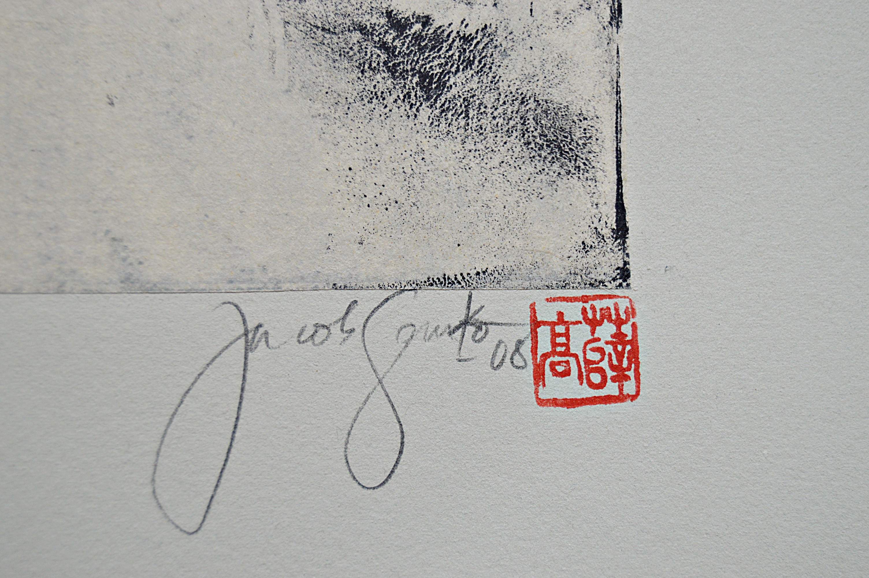 Jacob Semko Signed Lithograph "Johns Allegeny, The Recurrence of Water"