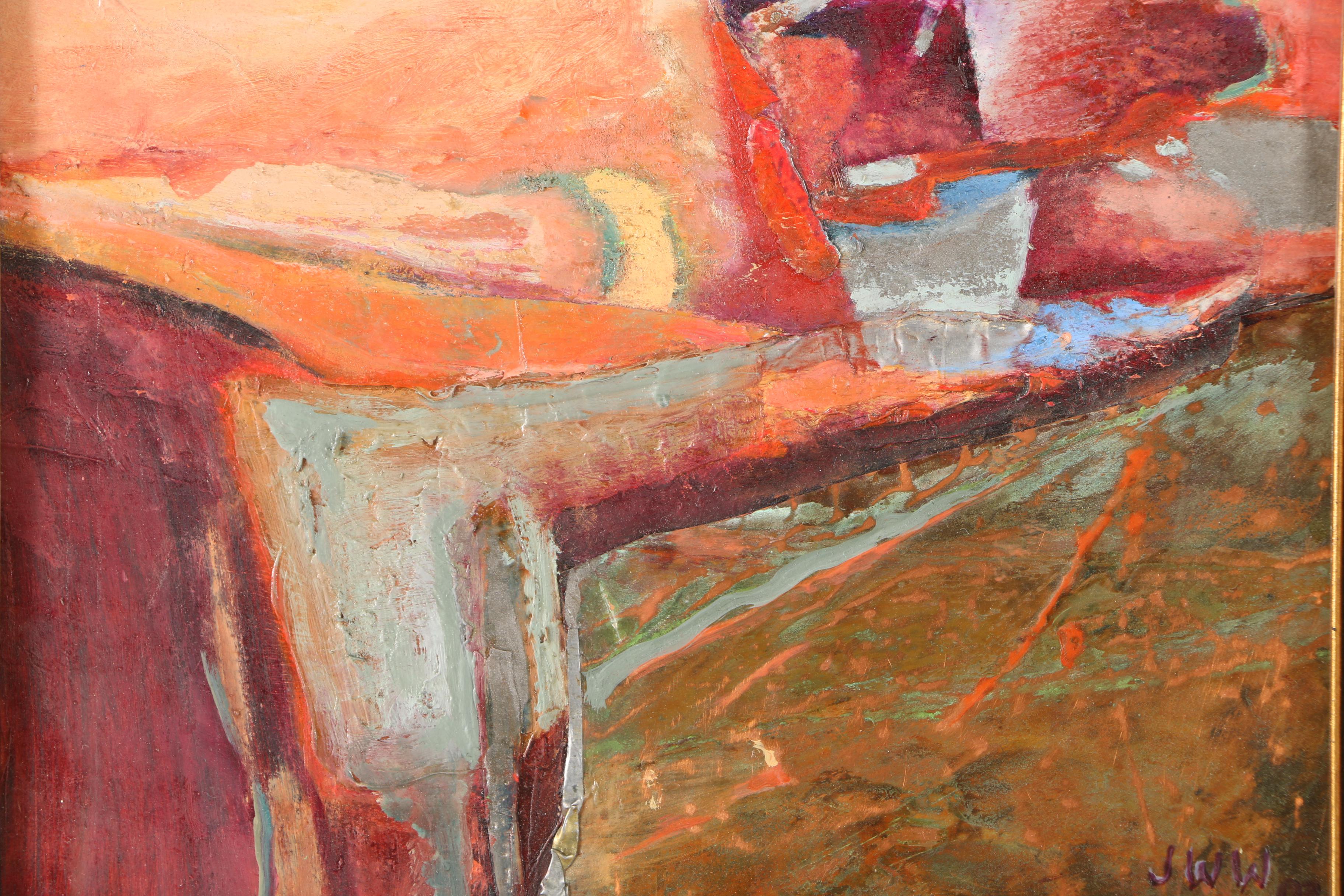 Jane W. Williams Mixed Media "The City"