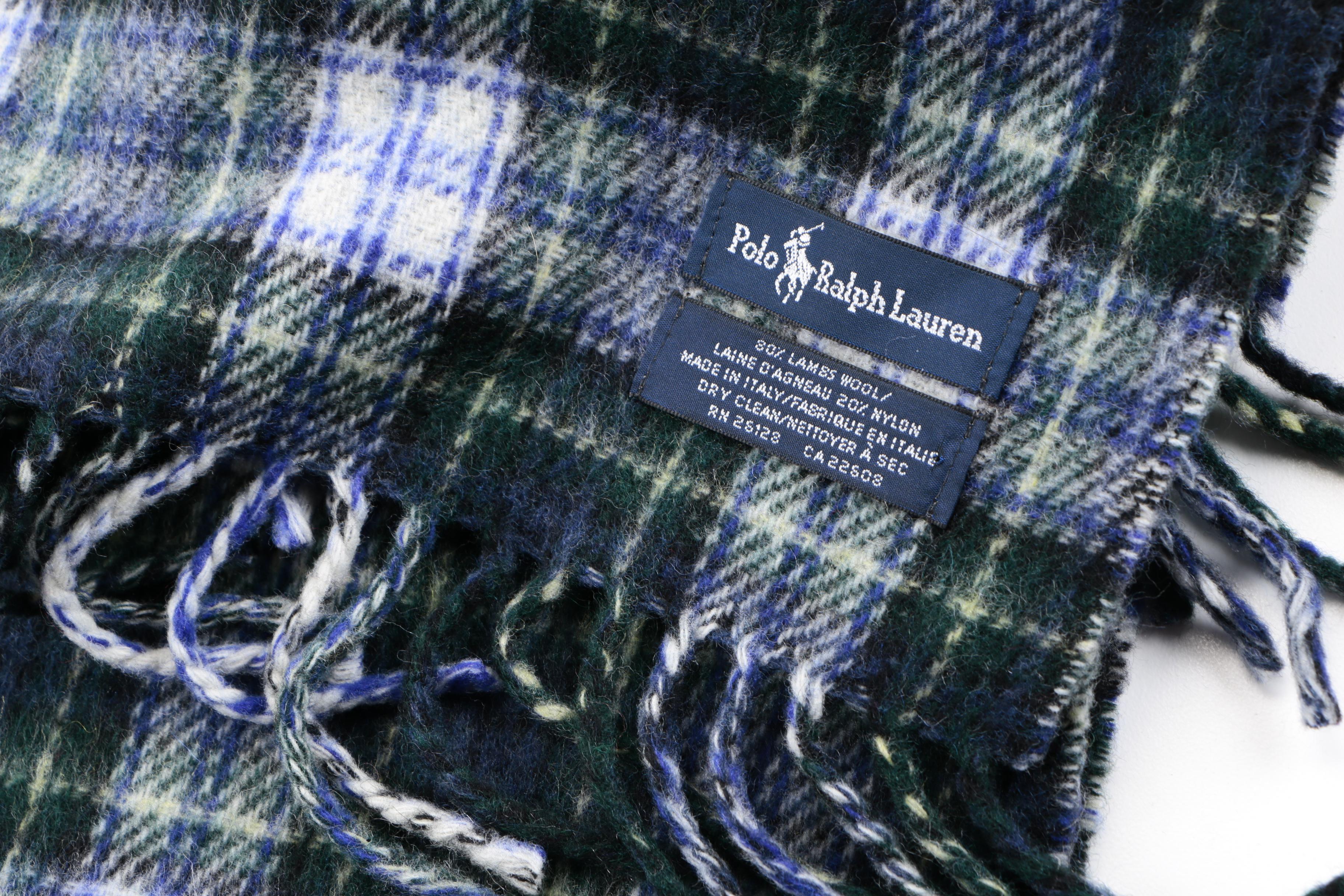 Collection of Scarves featuring Coach and Ralph Lauren