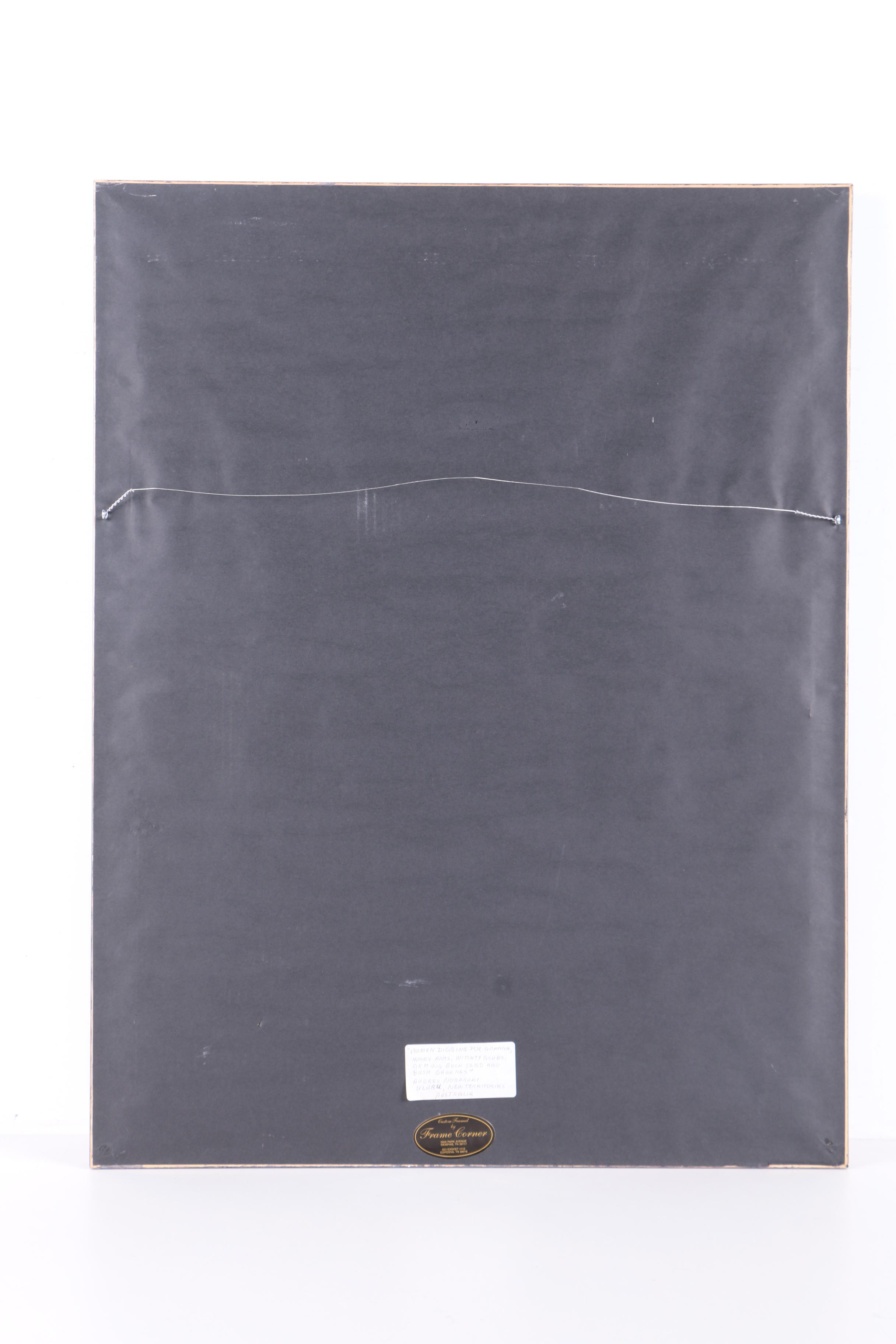 Audrey Nugarrai Acrylic Folk Painting on Canvas Board