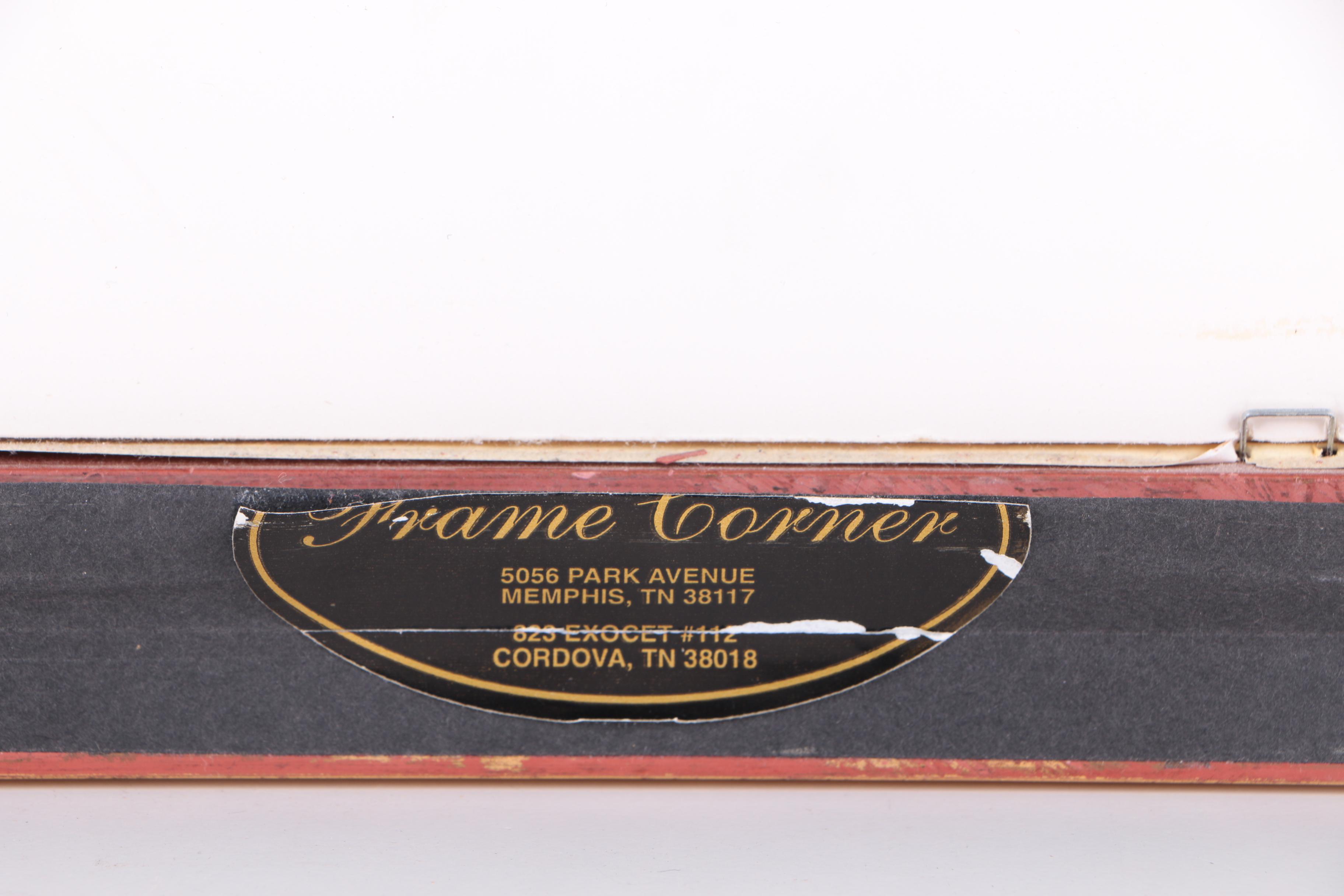 Jane E. Williams Hand Embellished Giclee on Paper