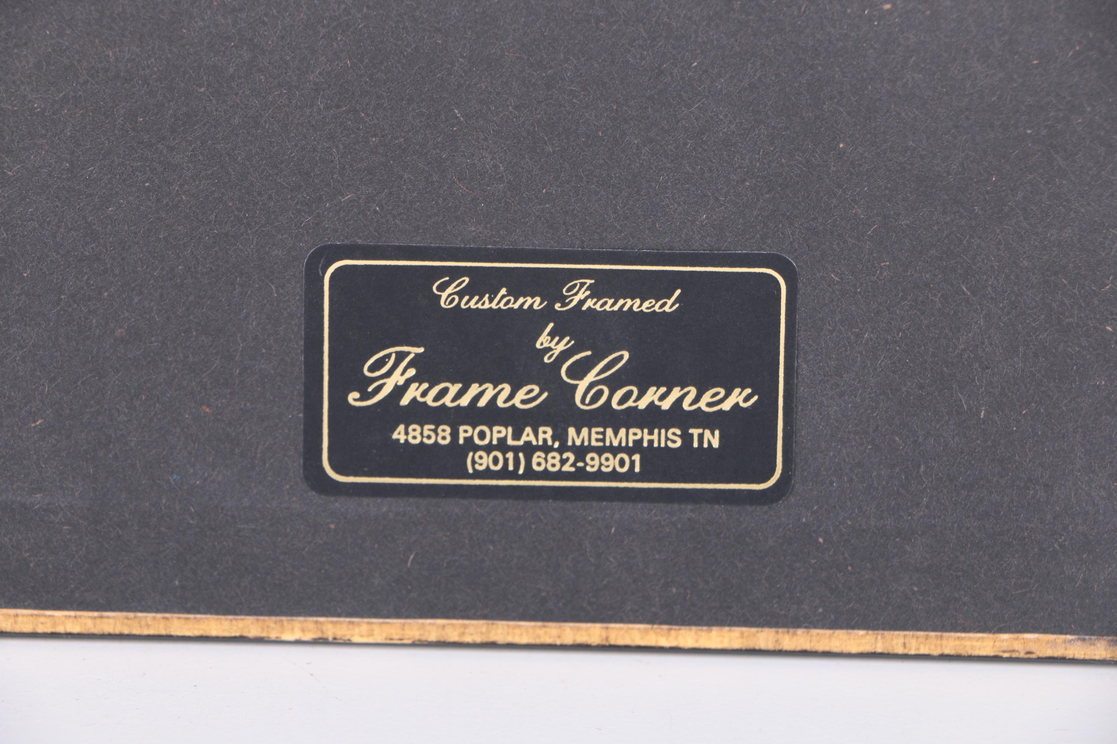 Jane W. Williams Pastel on Paper of a Forest