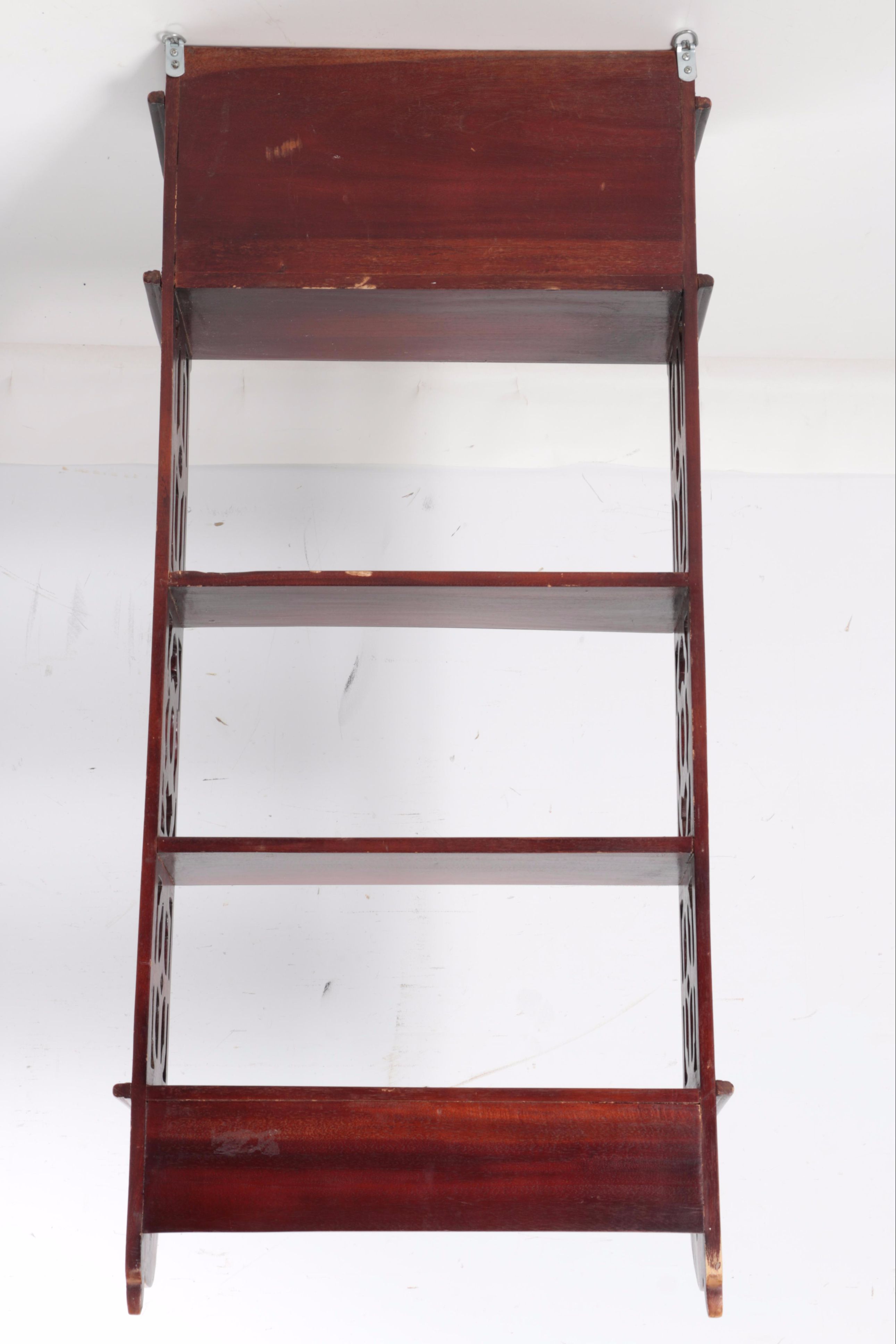 Wall Mount Curio Shelf with Drawers