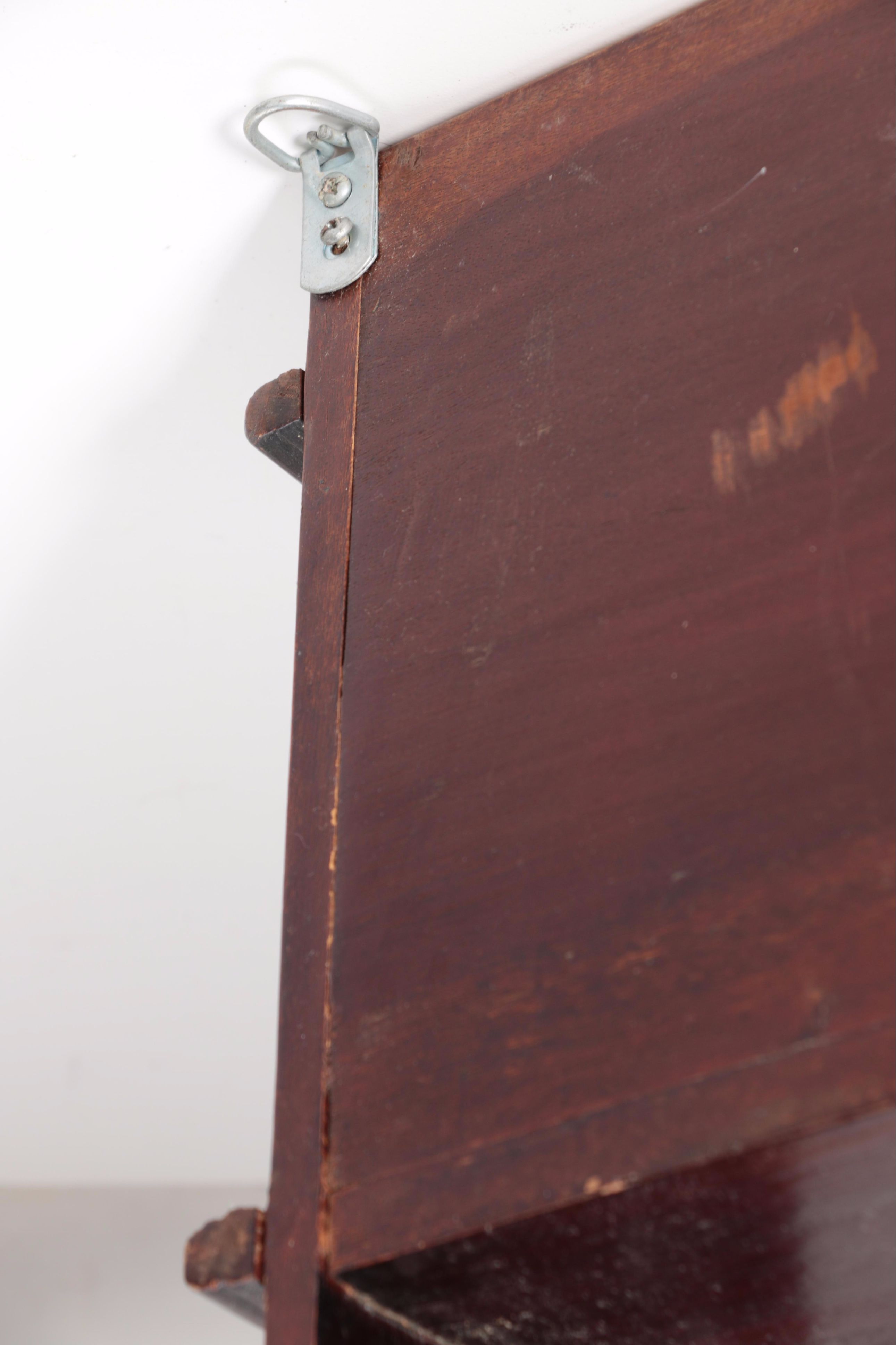 Wall Mount Curio Shelf with Drawers