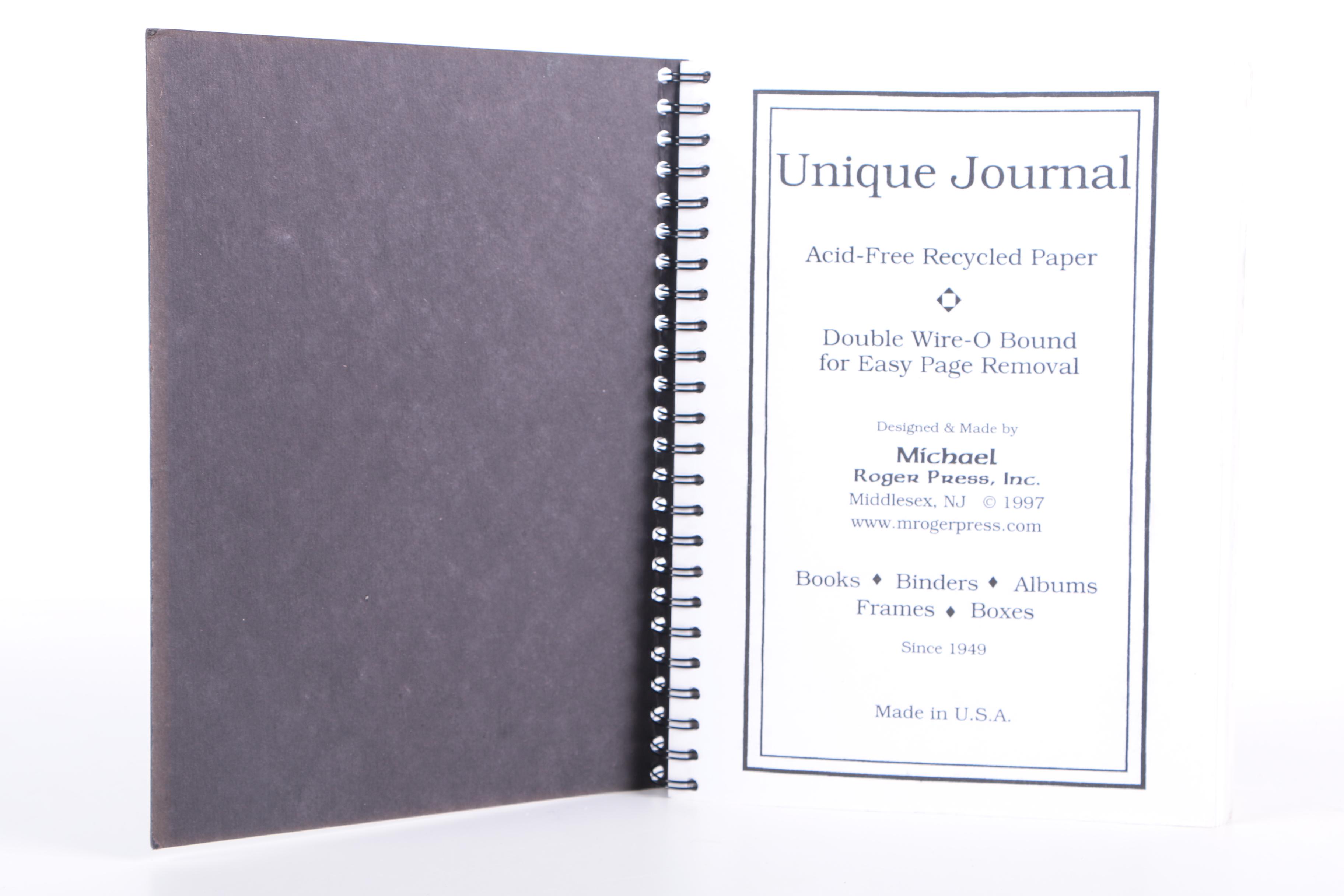 Jane Williams Oils on Paper Sketch Book Journal