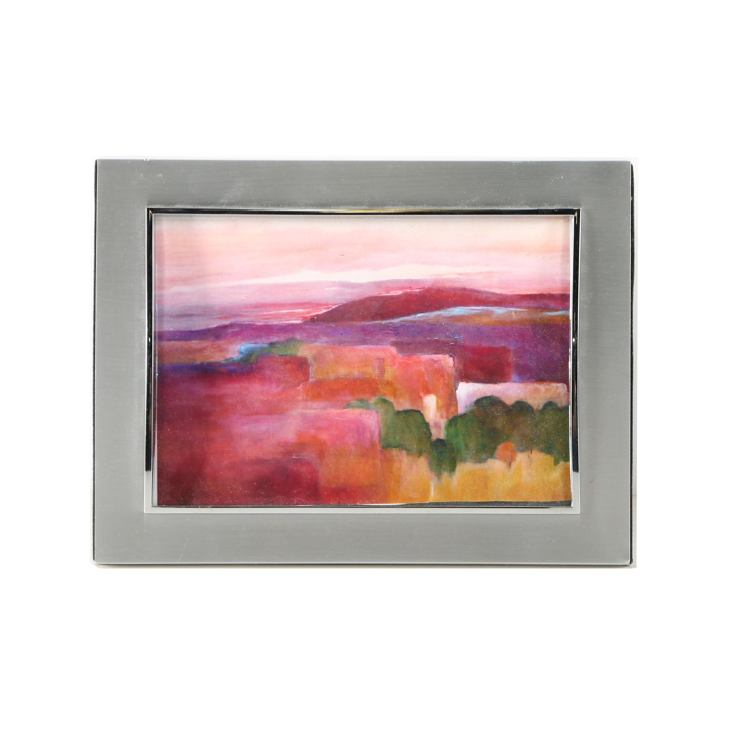 Framed Offset Lithograph on Paper